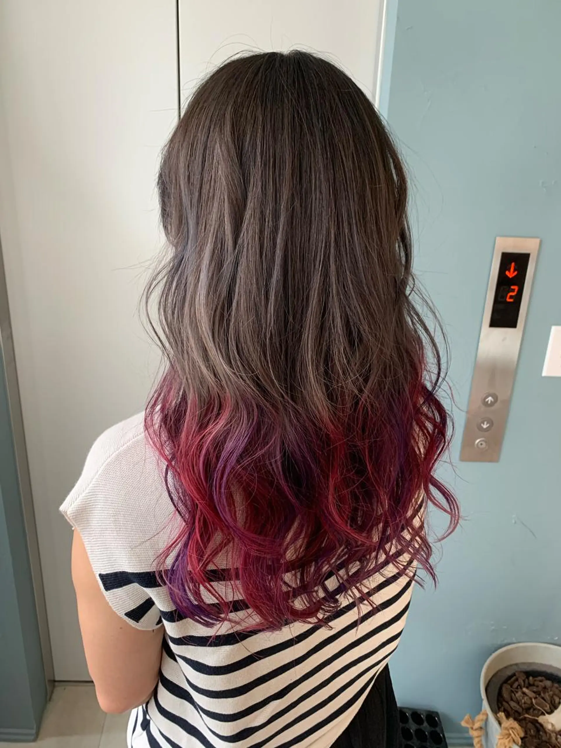 ロング カラー 船津武俊 フナツタケトシのヘアスタイル