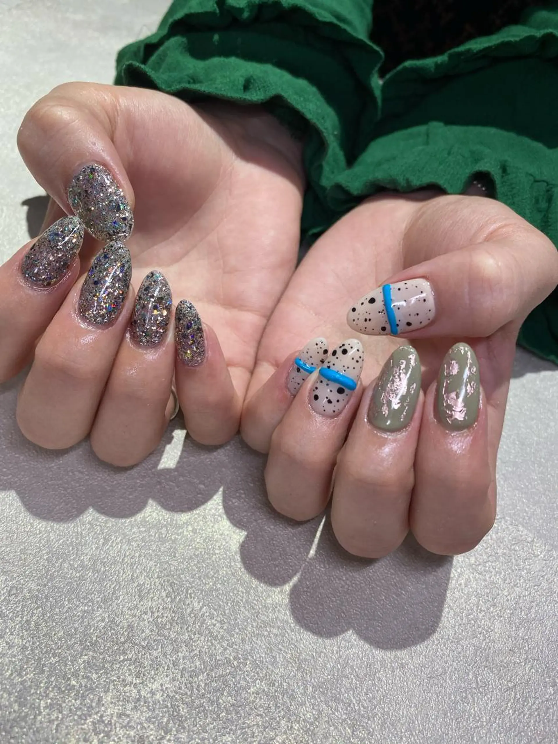 ネイル Amber21.所属・Nagahama Akariのネイルデザイン