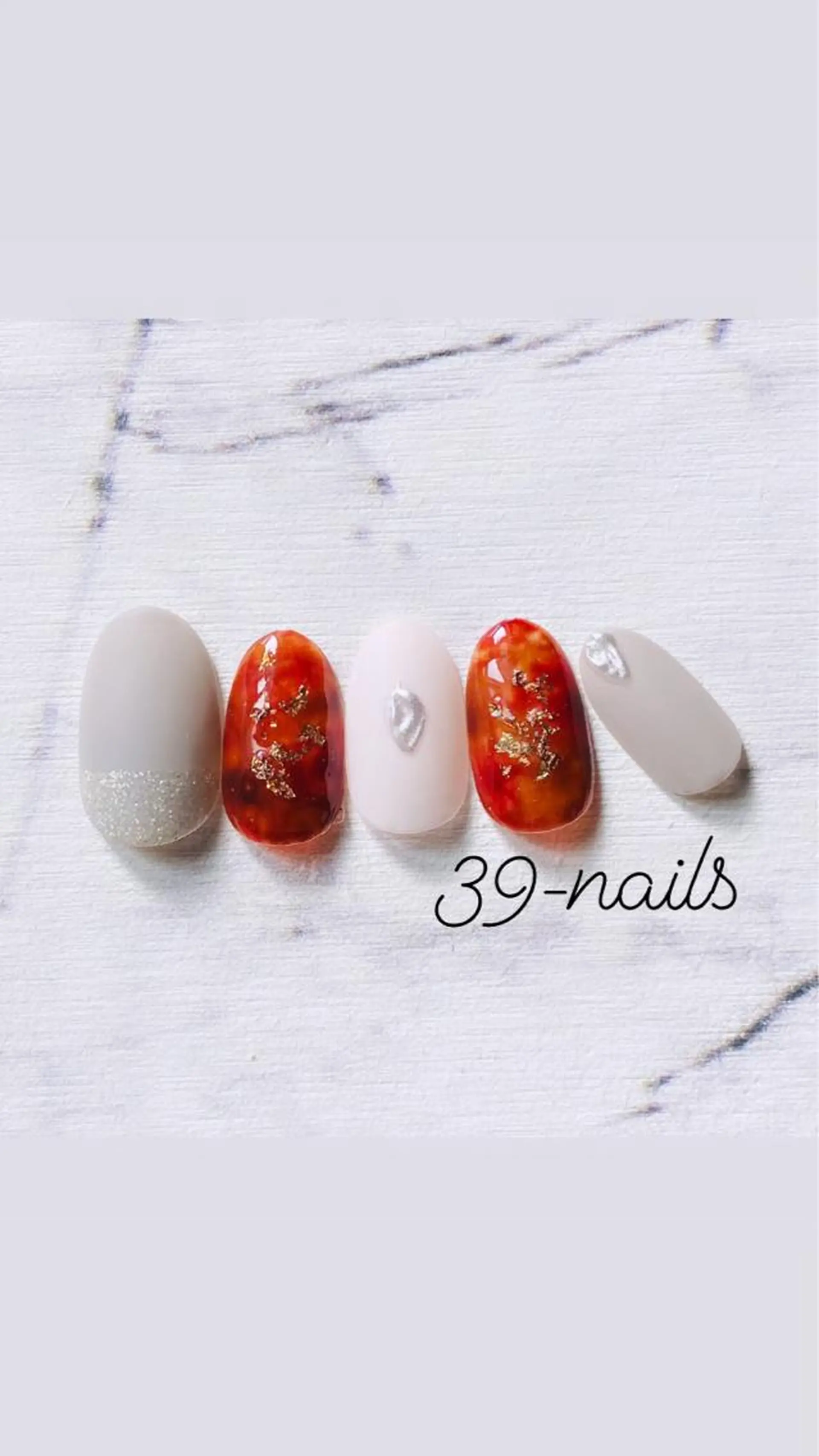 ネイル 39-nails EharaMikuのネイルデザイン
