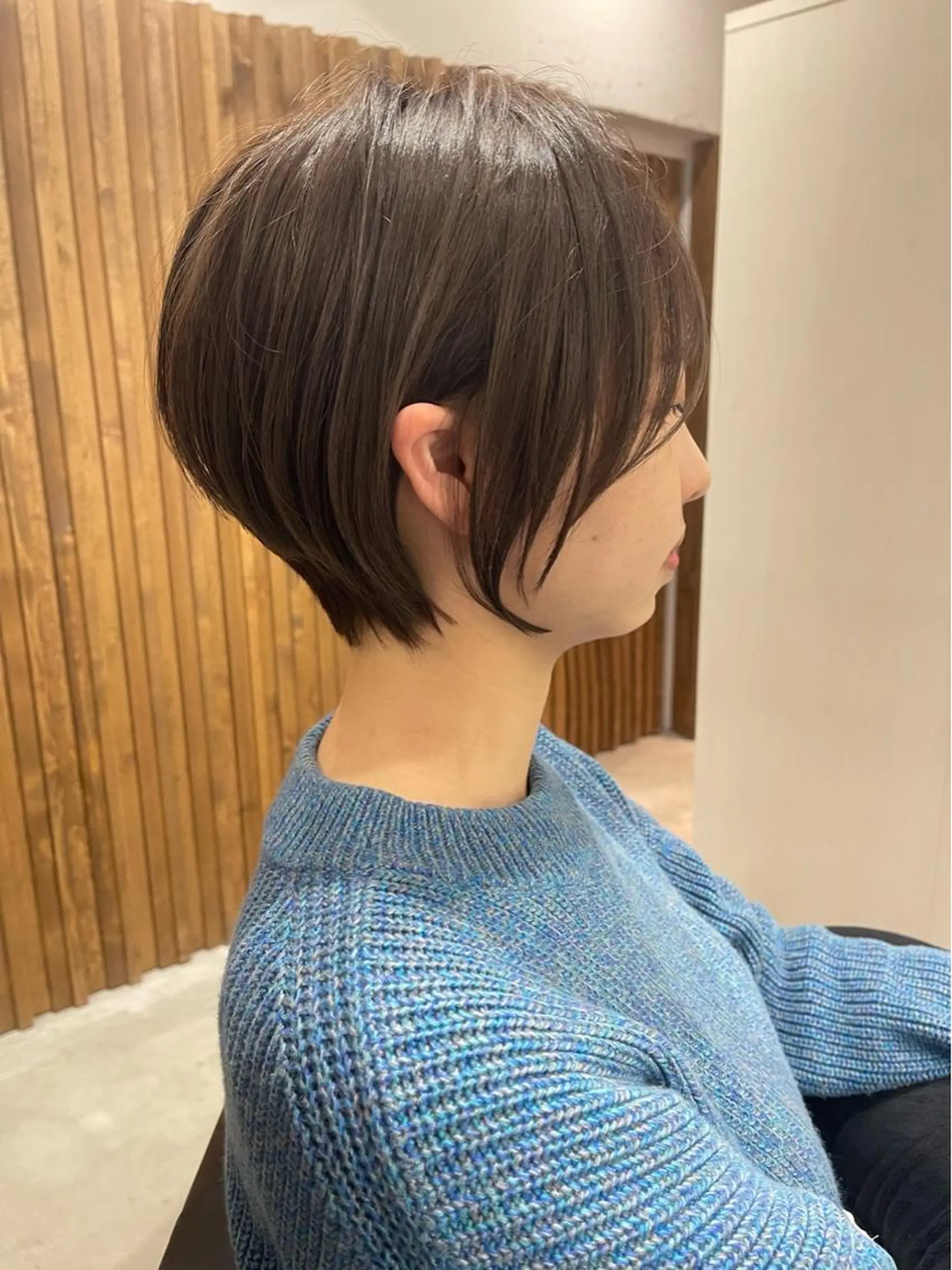 ショート 北新地/縮毛矯正 /あやなのヘアスタイル