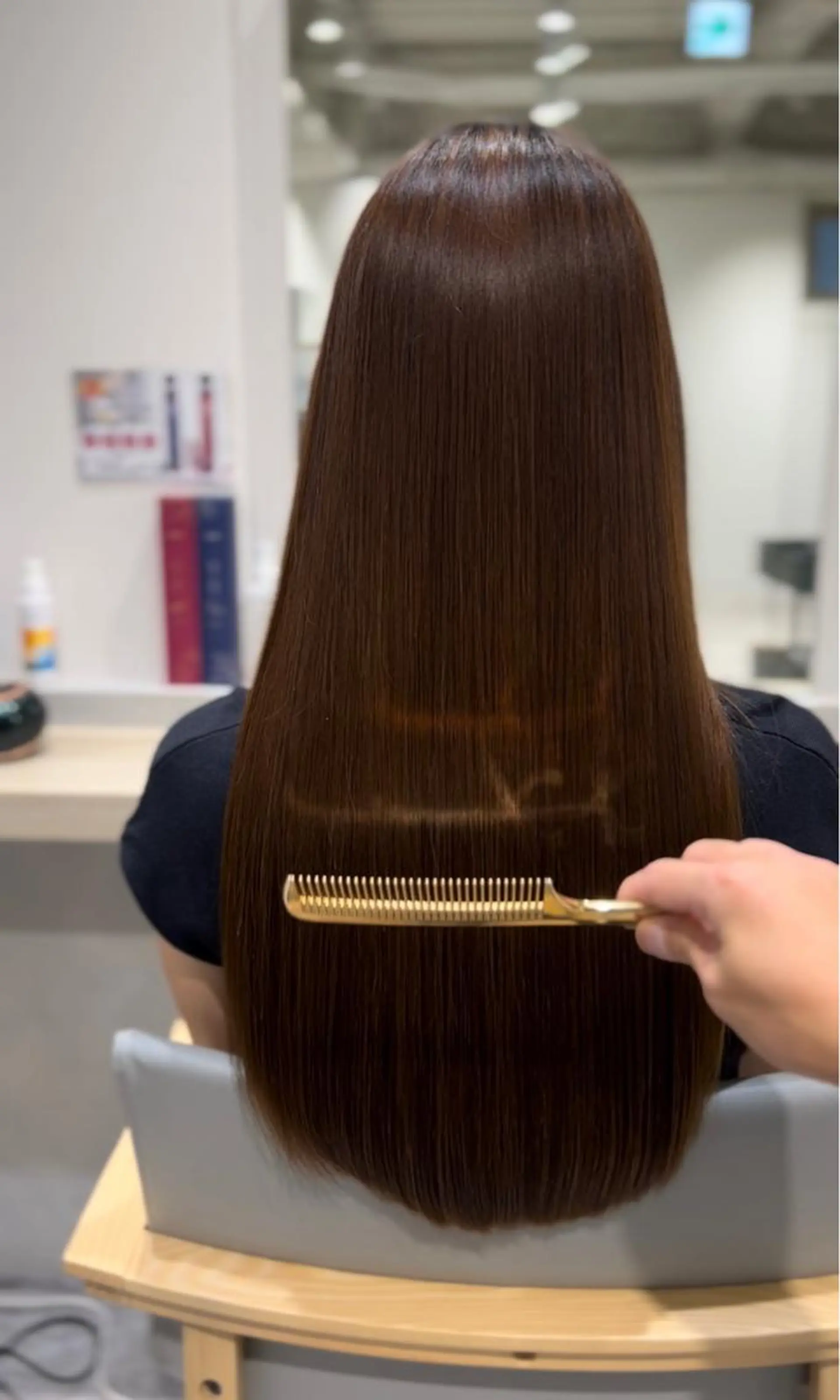 ロング 髪質改善 縮毛矯正 トリートメント 酸熱トリートメント 髪質改善/美髪師/ 田邊翔伍のヘアスタイル