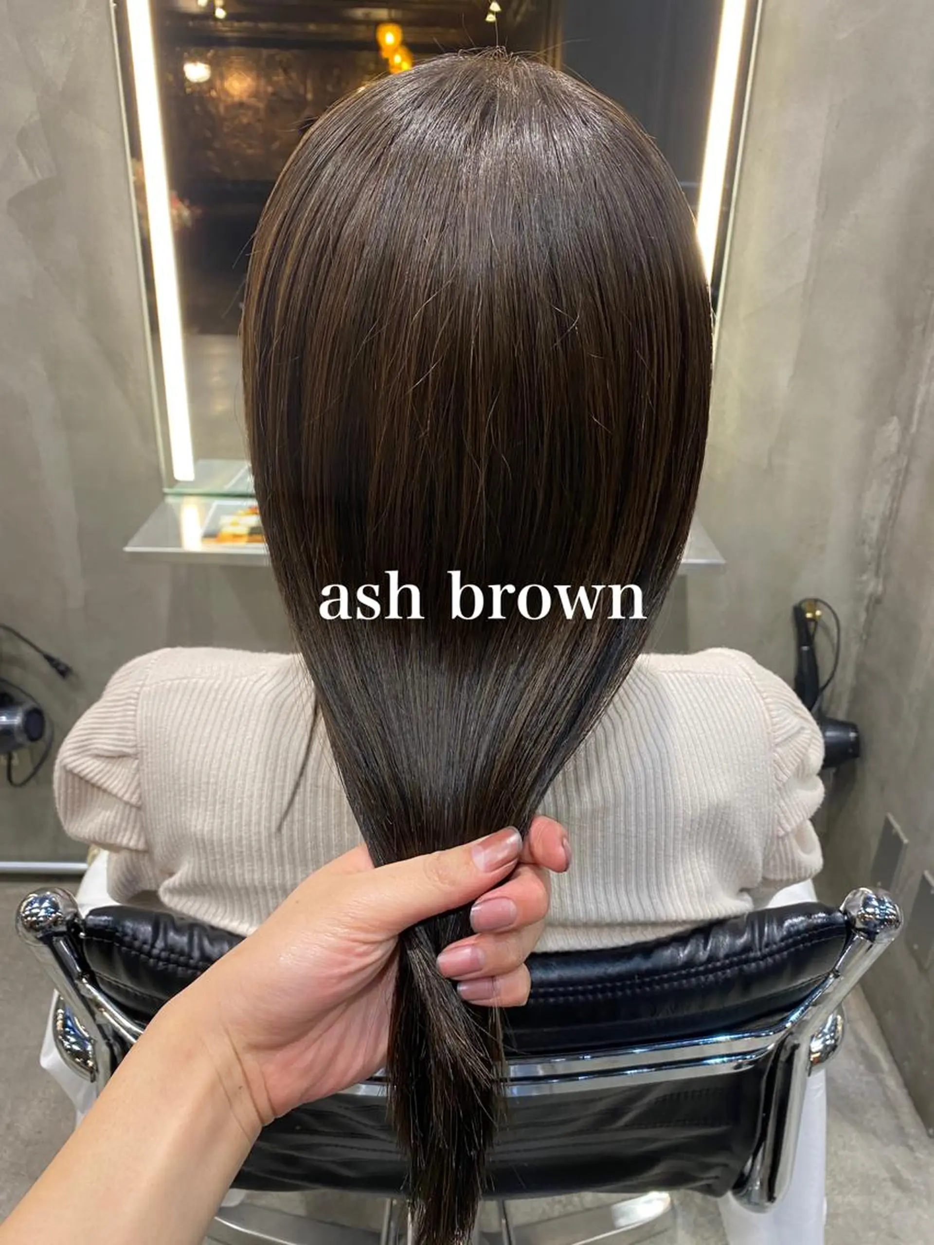 ミディアム カラー カット ヘアカラー トリートメント ◽️モードヘア◽️ SHOUTOのヘアスタイル