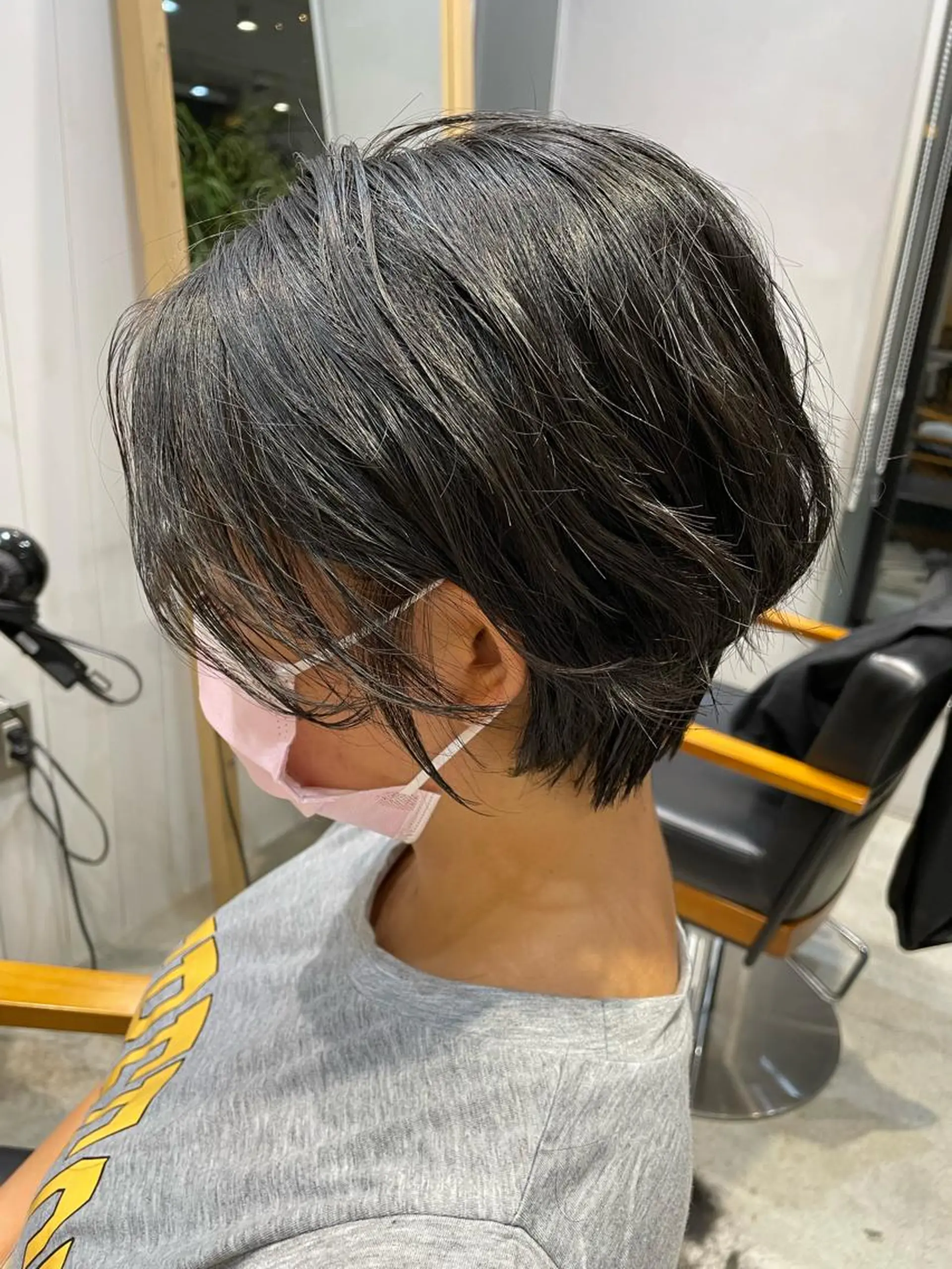 ショート ハンサムショート ショートヘア ヒロミ/アレンジ/ アンニュイ/透け感のヘアスタイル