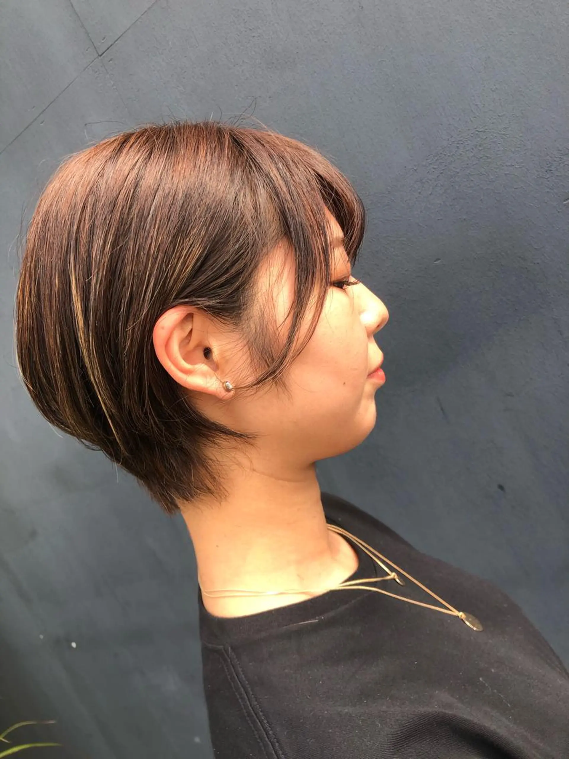 ショート カット トリートメント 韓国レイヤー髪質改善 💫Tomoya💫のヘアスタイル