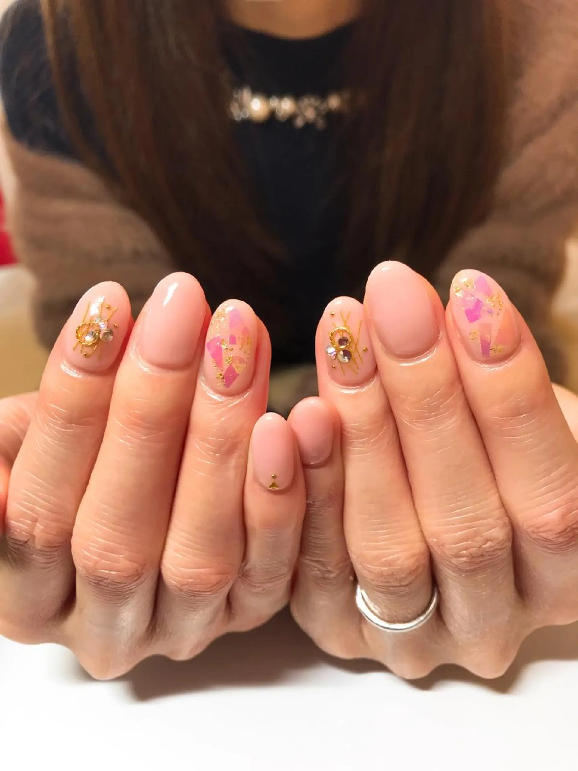 ネイル アートネイル ハンドネイル 木槿所属・吉冨 光恵のネイルデザイン