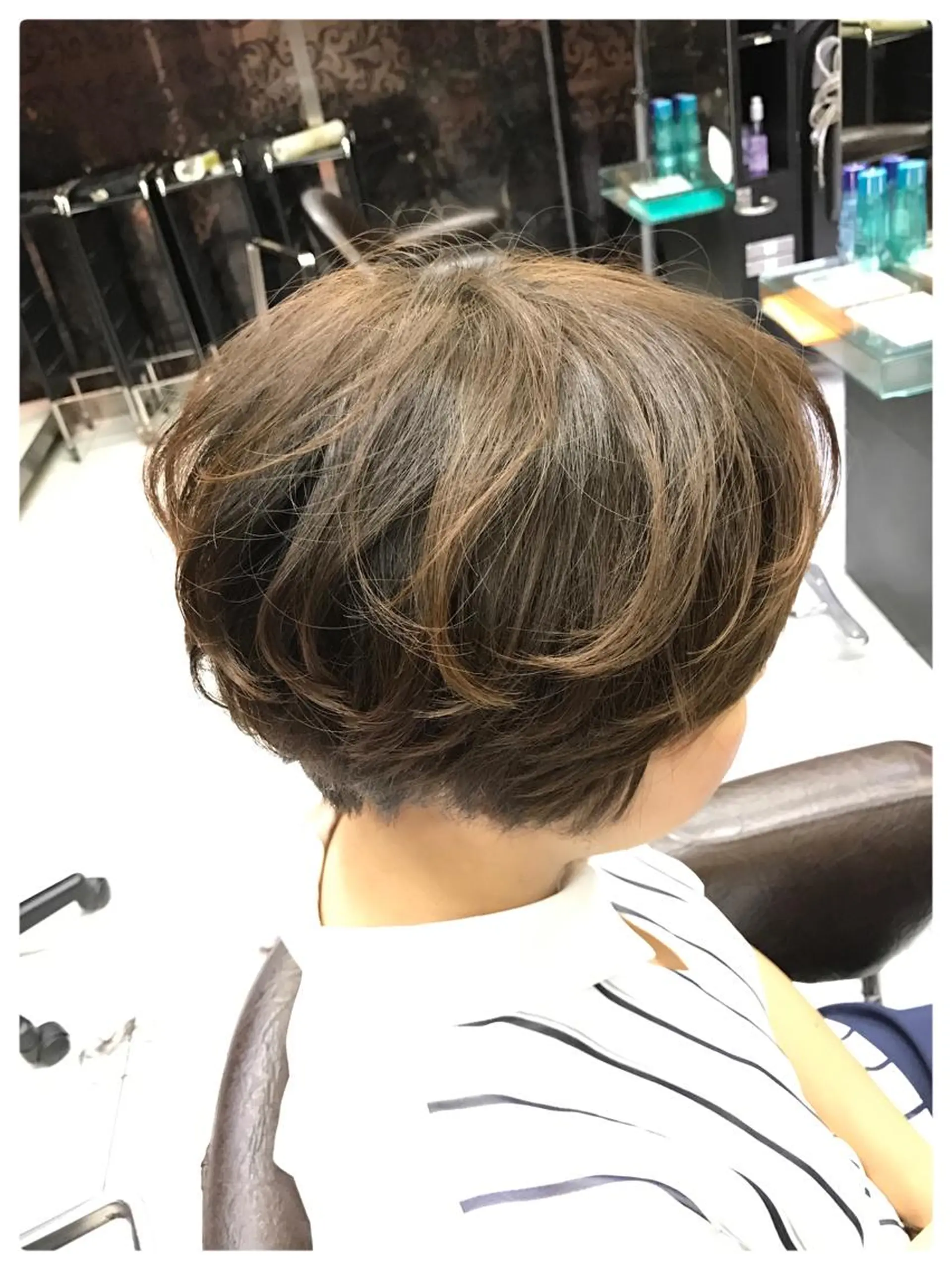 ショート 中川 拓弥のヘアスタイル
