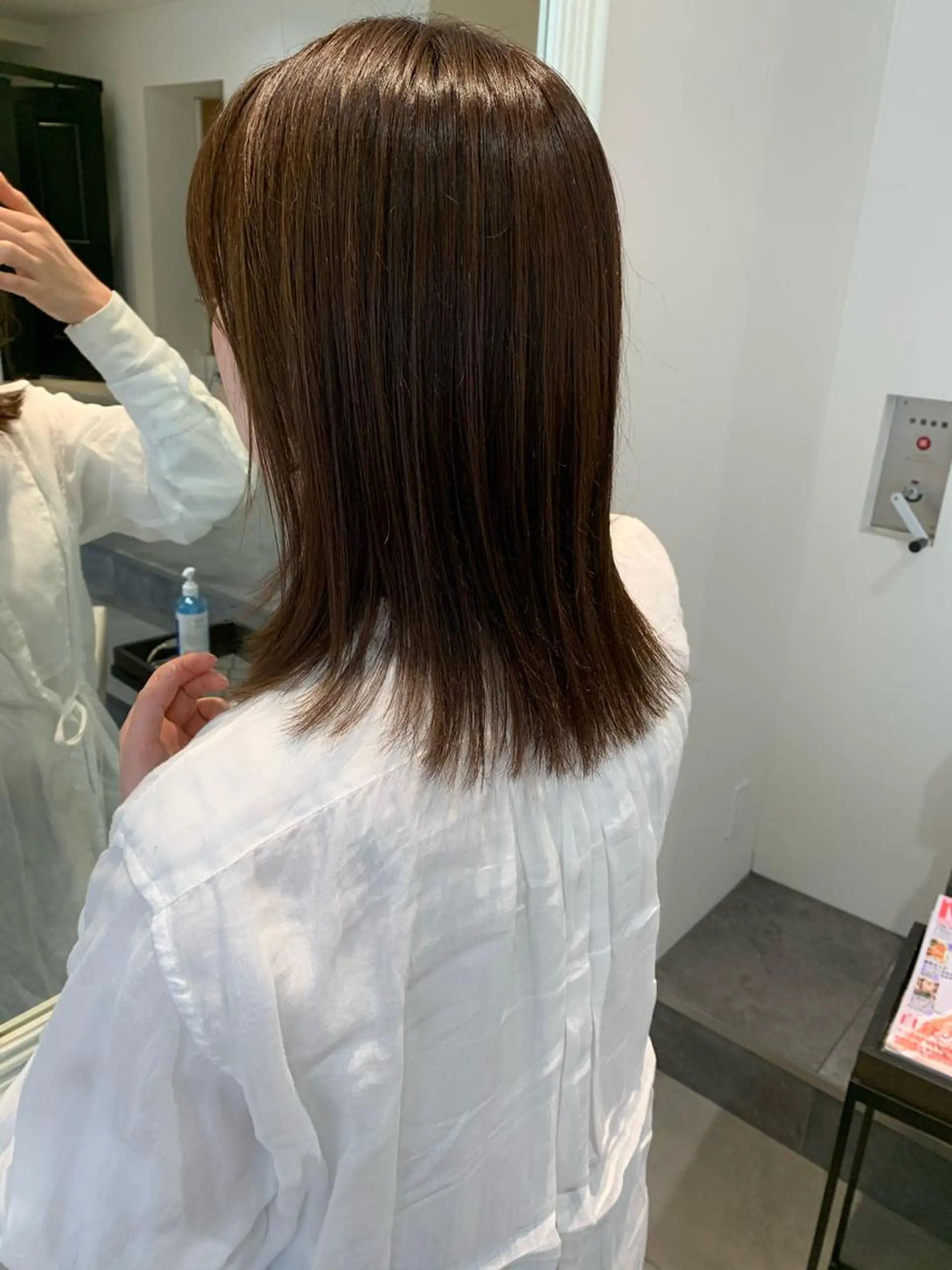 セミロング カラー レイヤーカット カット トリートメント 似合わせヘア/ sayakaのヘアスタイル