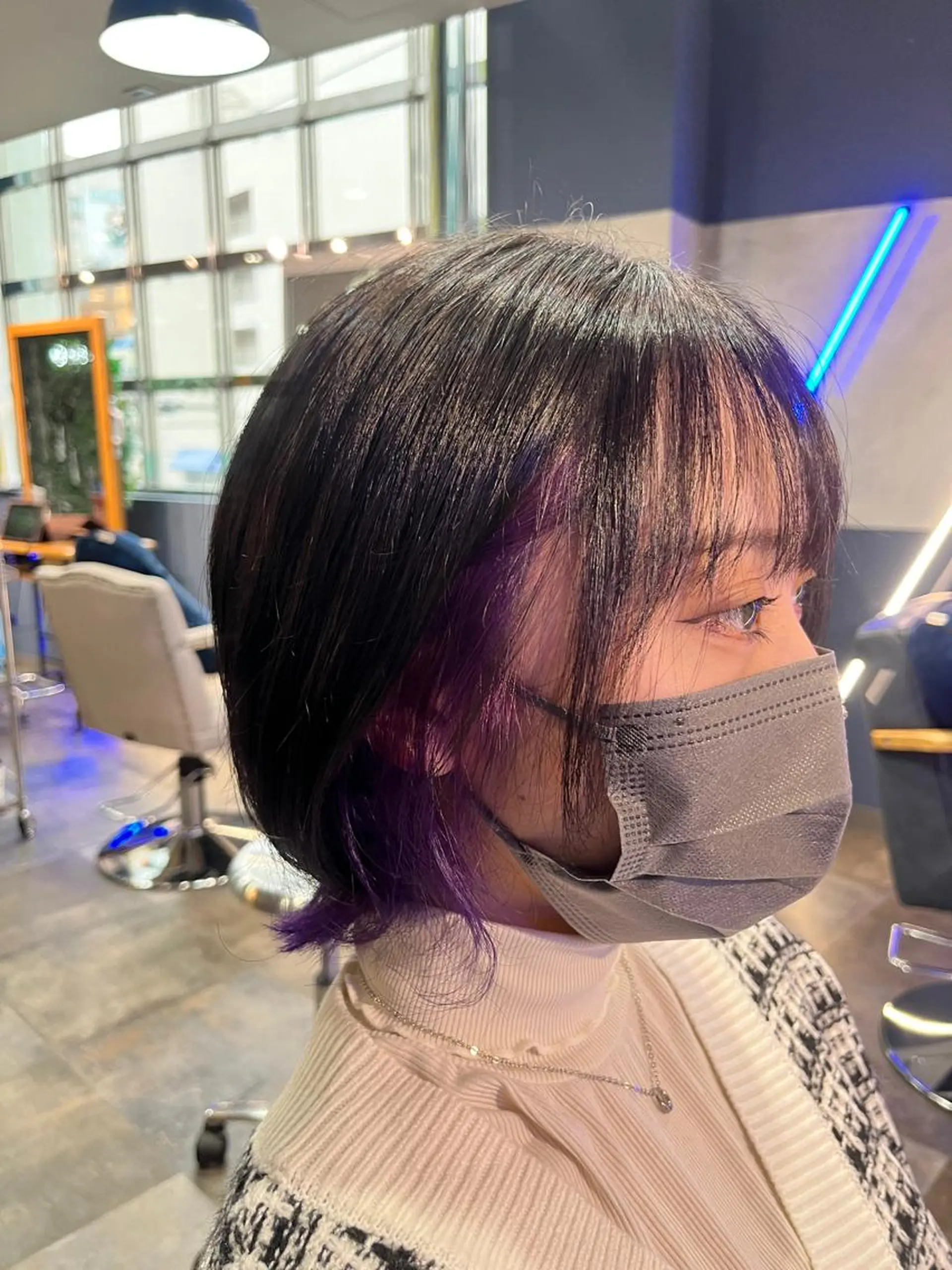 ミディアム 松澤 勇輝のヘアスタイル