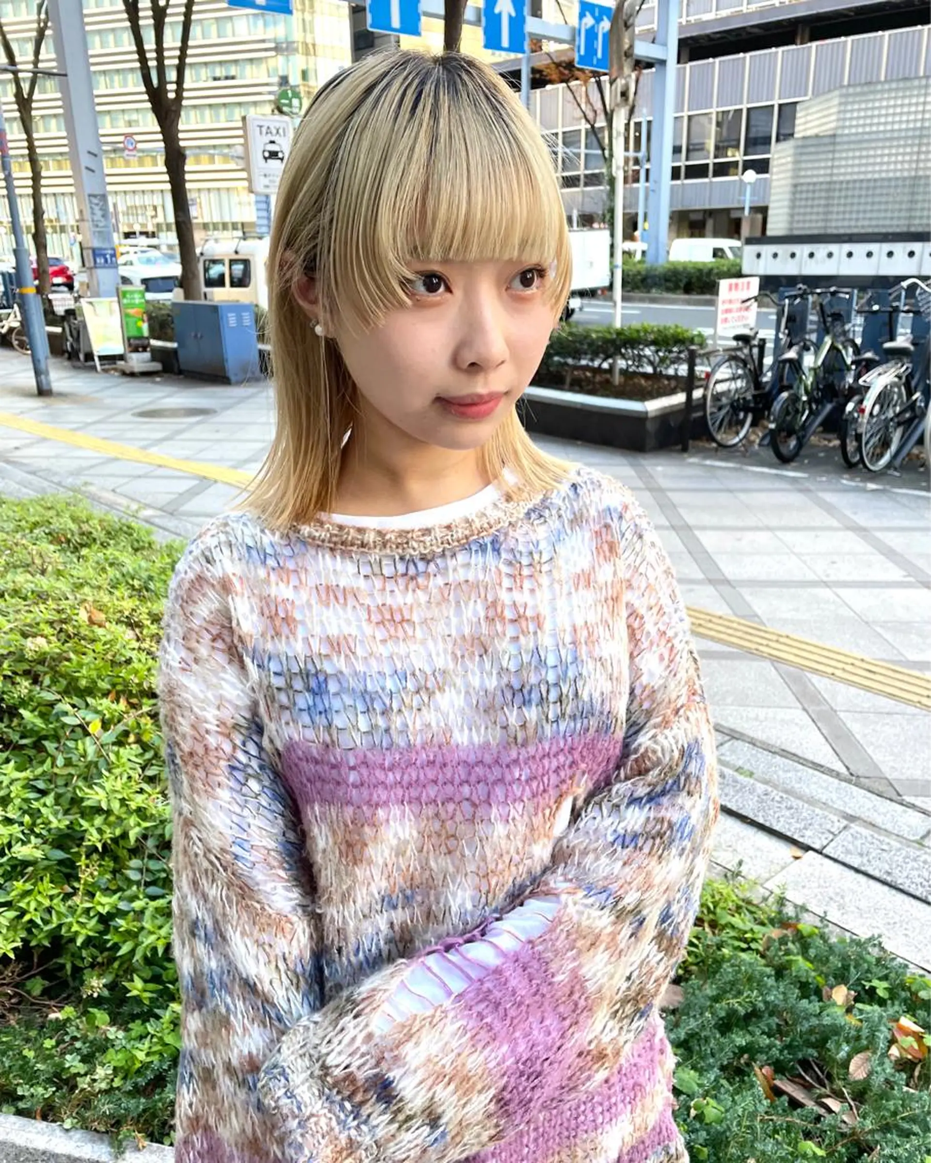 ミディアム カラー パーマ ヘアアレンジ メンズ キッズ ネイル マツエク・マツパ アイブロウ カット ヘアカラー トリートメント tatsumi/ボブ ウルフ/レイヤーのヘアスタイル