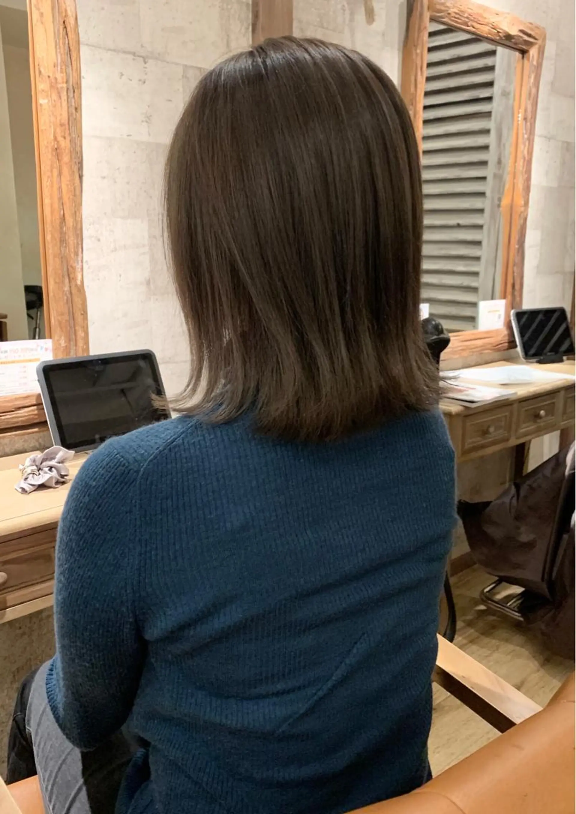 ミディアム カラー ベージュカラー 透明感カラー ハイライトカラー ハイライト SALOWIN(サロウィン)広島並木通り所属・田村和範/似合わせ カラー/髪質改善のヘアスタイル