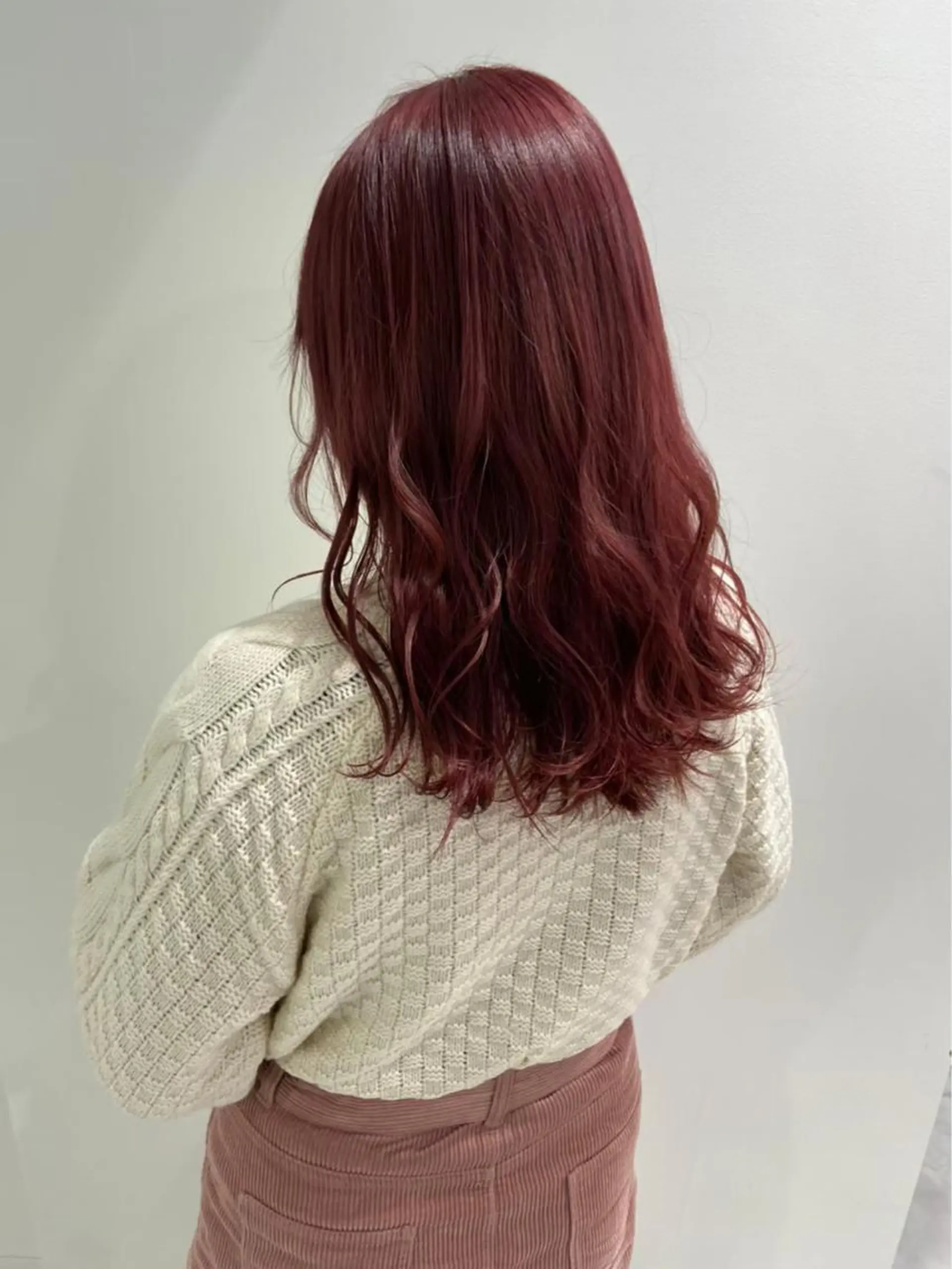 セミロング カラー ヘアアレンジ salowin新宿East3階所属・艶美髪/髪質改善 /縮毛矯正/木元渓太のヘアスタイル