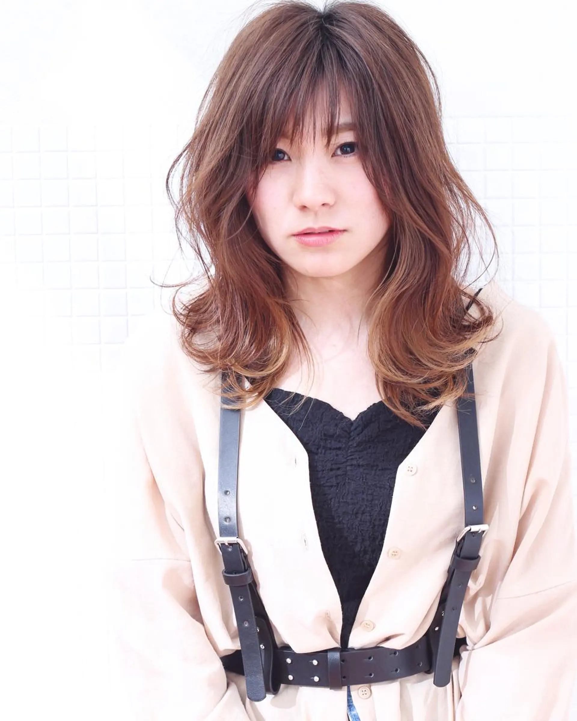 セミロング パーマ 【髮質改善特化】 lic吉祥寺のヘアスタイル