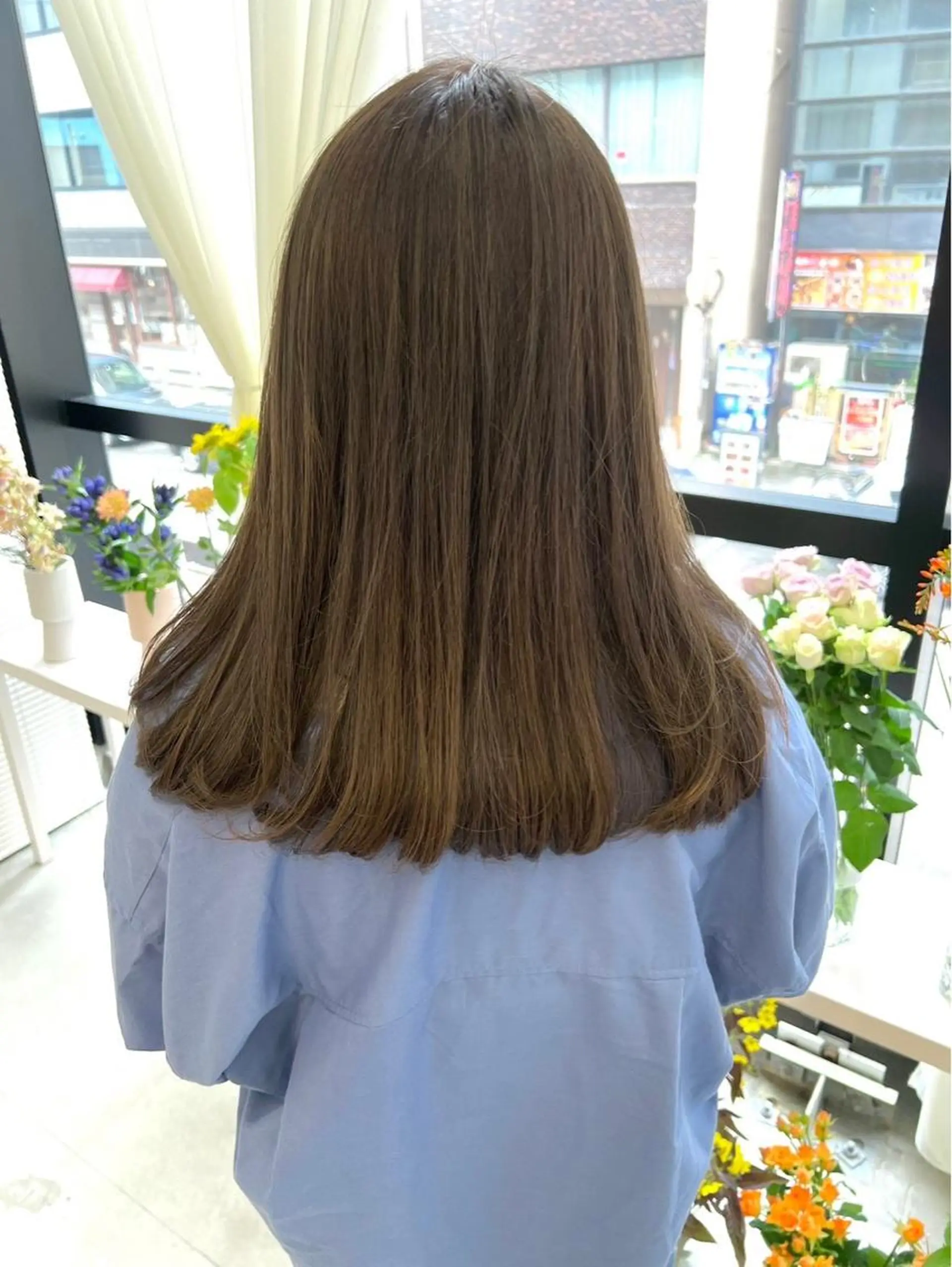 カラー 山下 悠月のヘアスタイル
