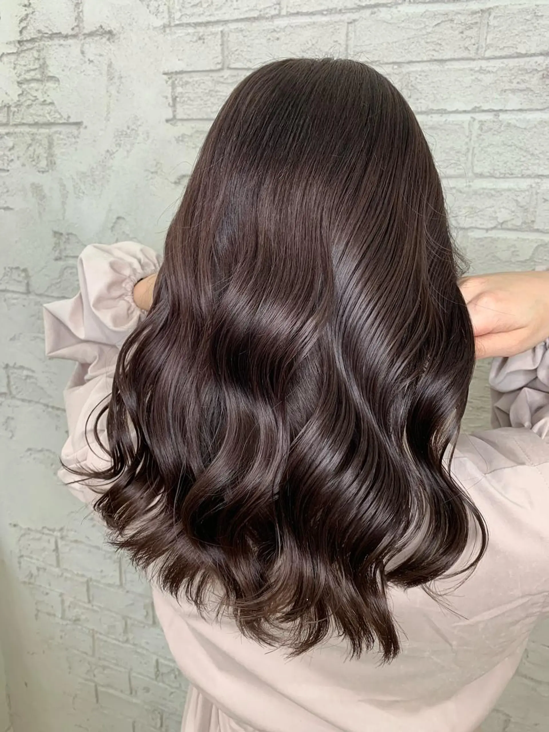 セミロング 🇺🇸ハイライト特 化美容師🇺🇸漆沢のヘアスタイル