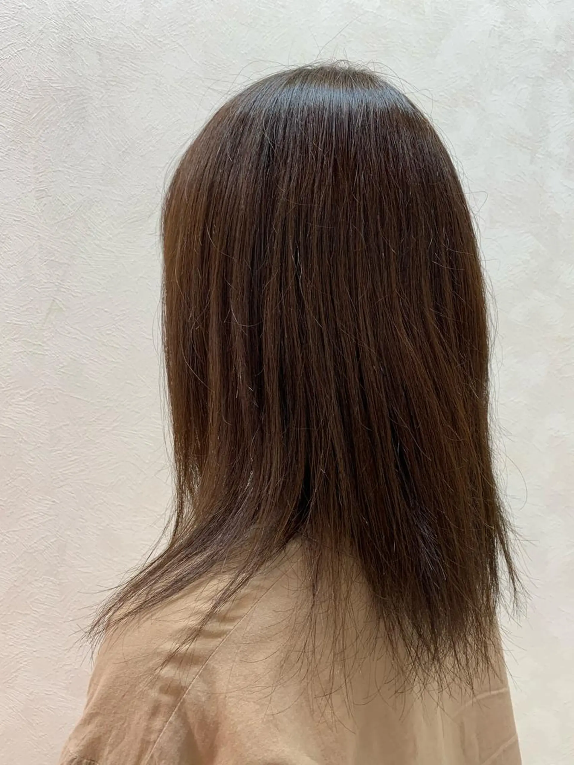 ミディアム カラー カット トリートメント 加藤（旧姓　今竹） 遥花のヘアスタイル