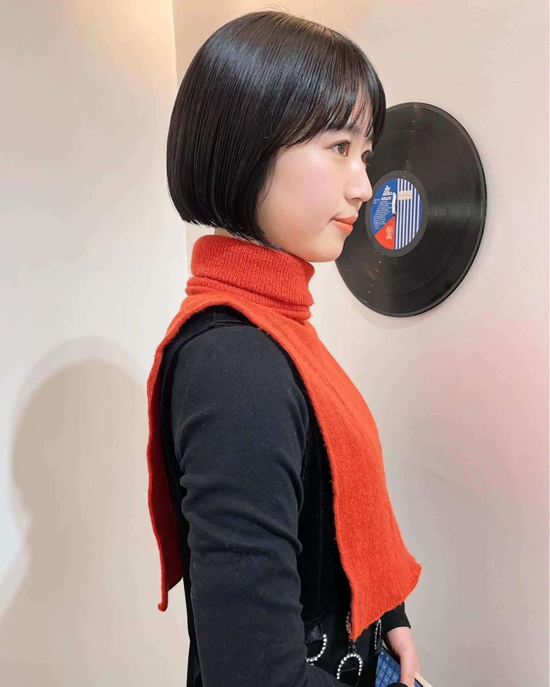 ミディアム カラー パーマ カット 💖美髪改善💖 辻未侑のヘアスタイル