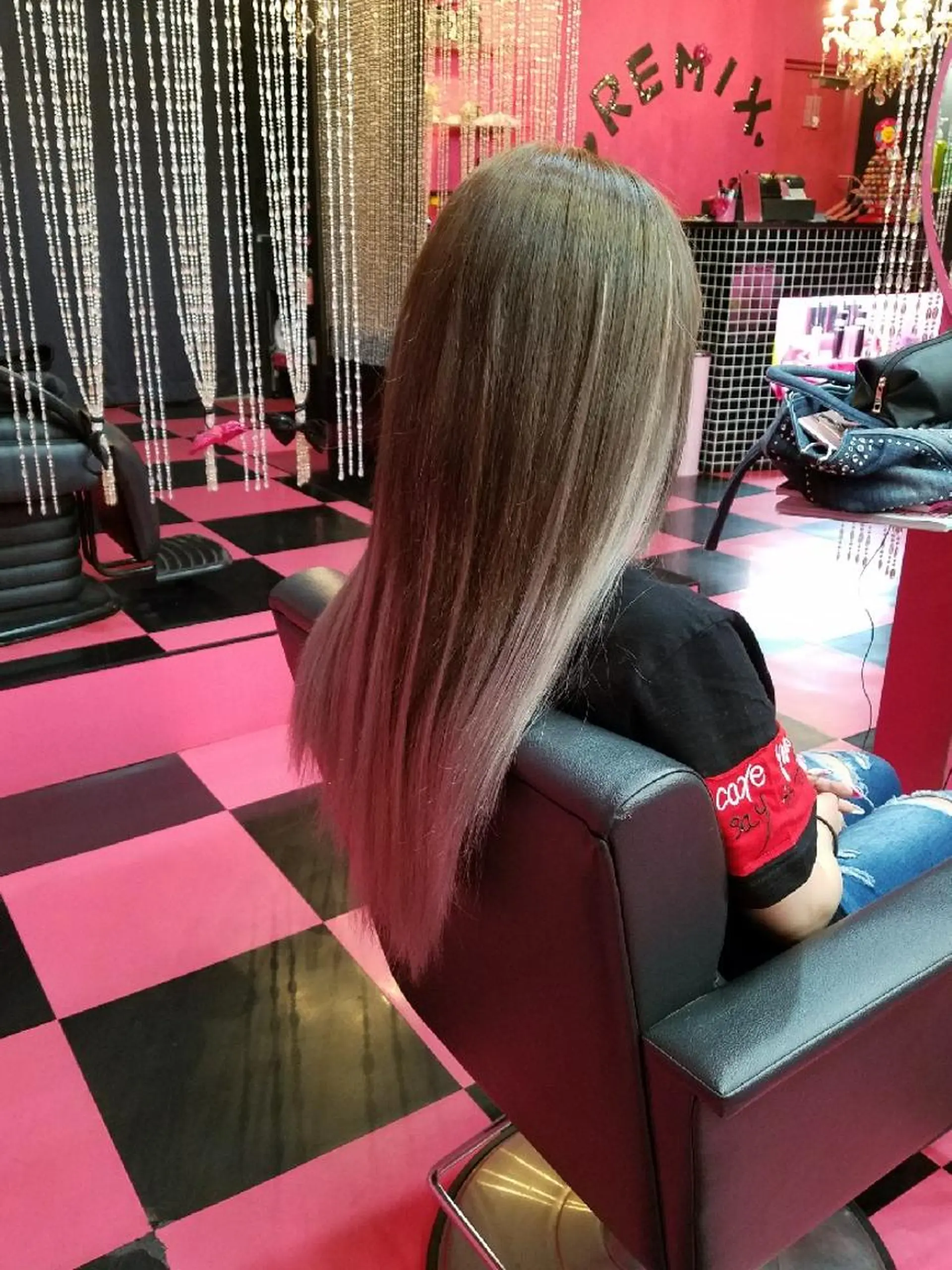 カラー ロング エクステ REMIX　by　  Love　hairのヘアスタイル