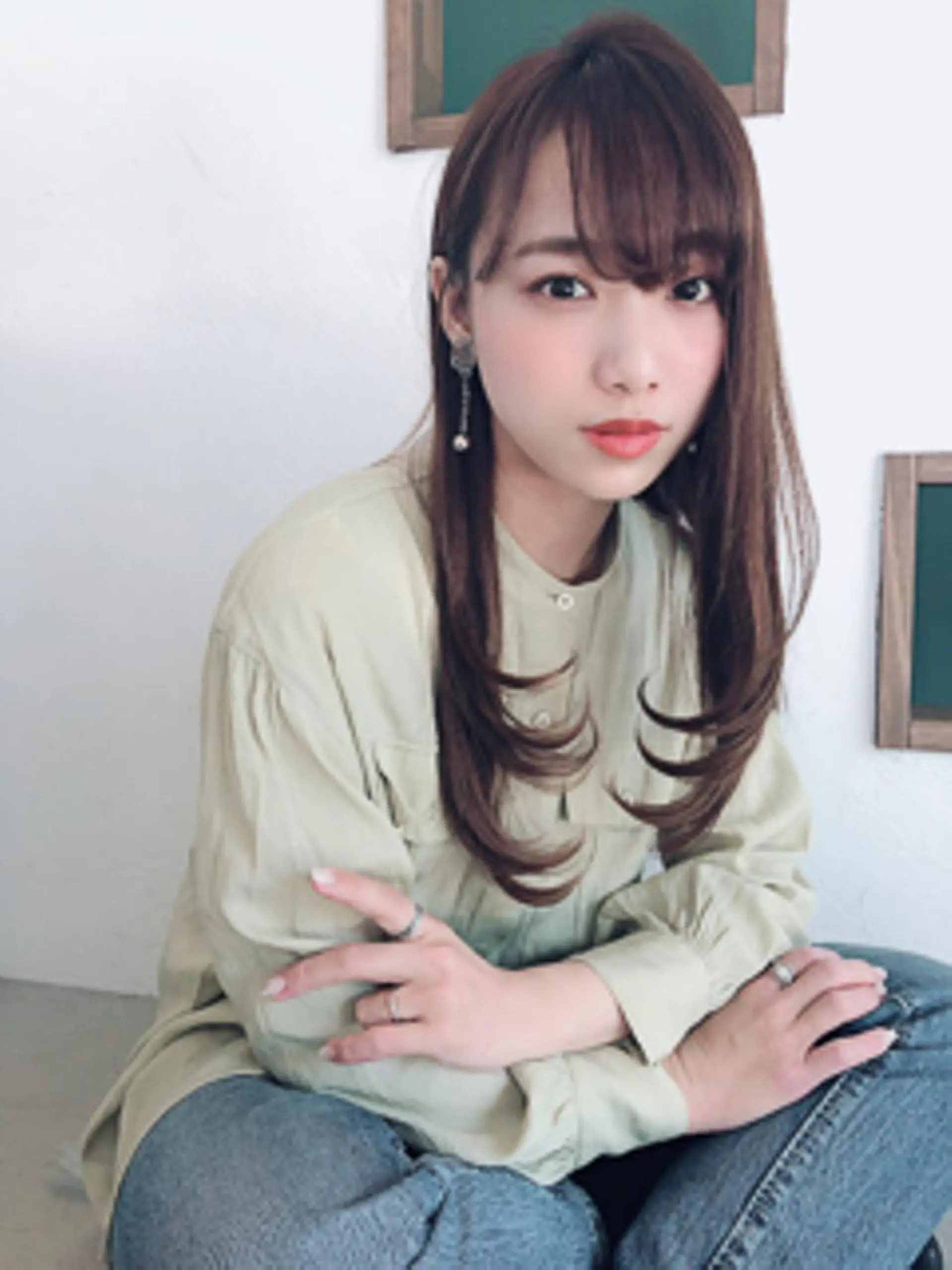 カラー バレイヤージュ ブリーチ ケアブリーチ ダブルカラー イヤリングカラー Helena EZGのヘアスタイル