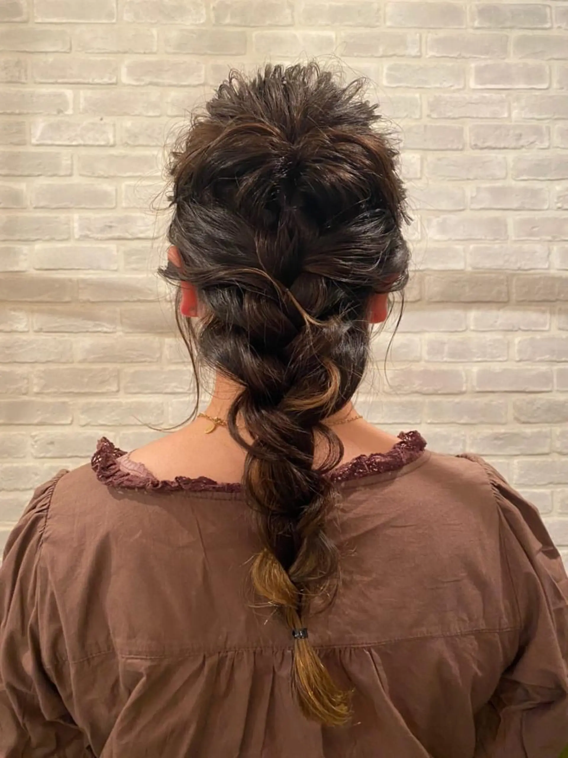 ロング ヘアアレンジ 若林 良のヘアスタイル