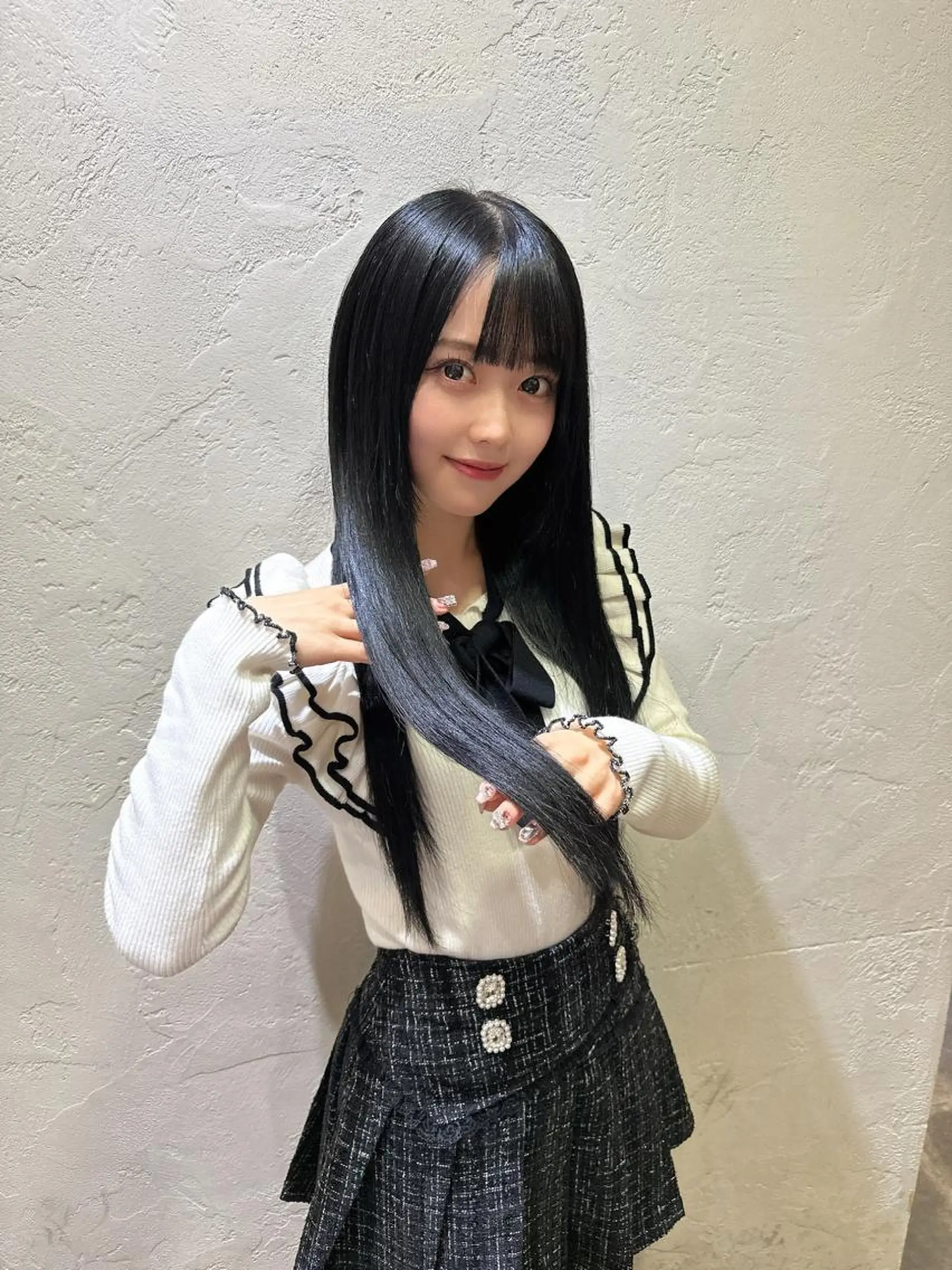 ロング 髪質改善 ヨシンモリ 韓国風ヘア レイヤーカット 縮毛矯正 💜髪質改善💜韓国 ヘア💜TAKUのヘアスタイル