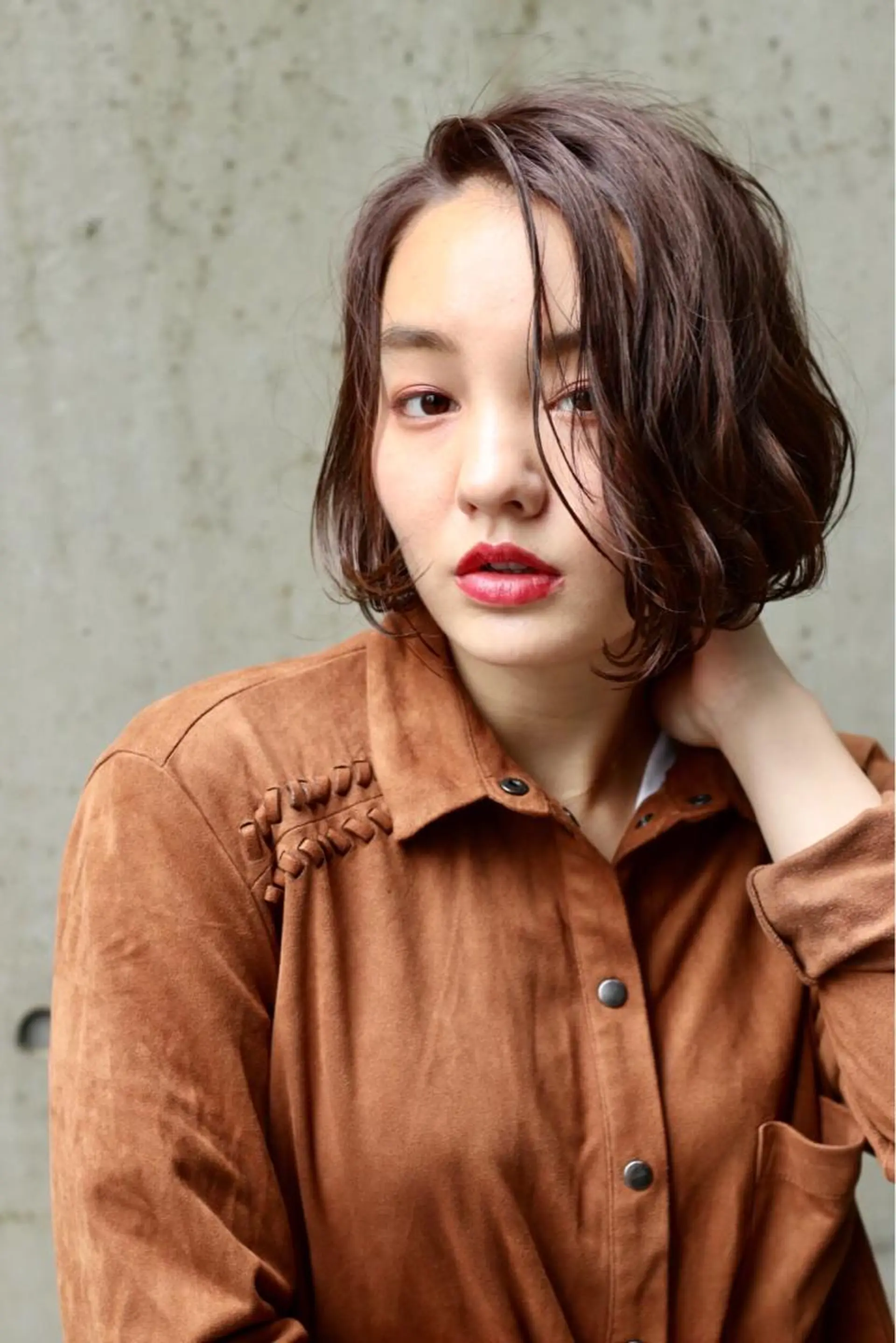 ショート カラー パーマ ✂︎マンツーマン施術 ａｙｅ✂︎のヘアスタイル