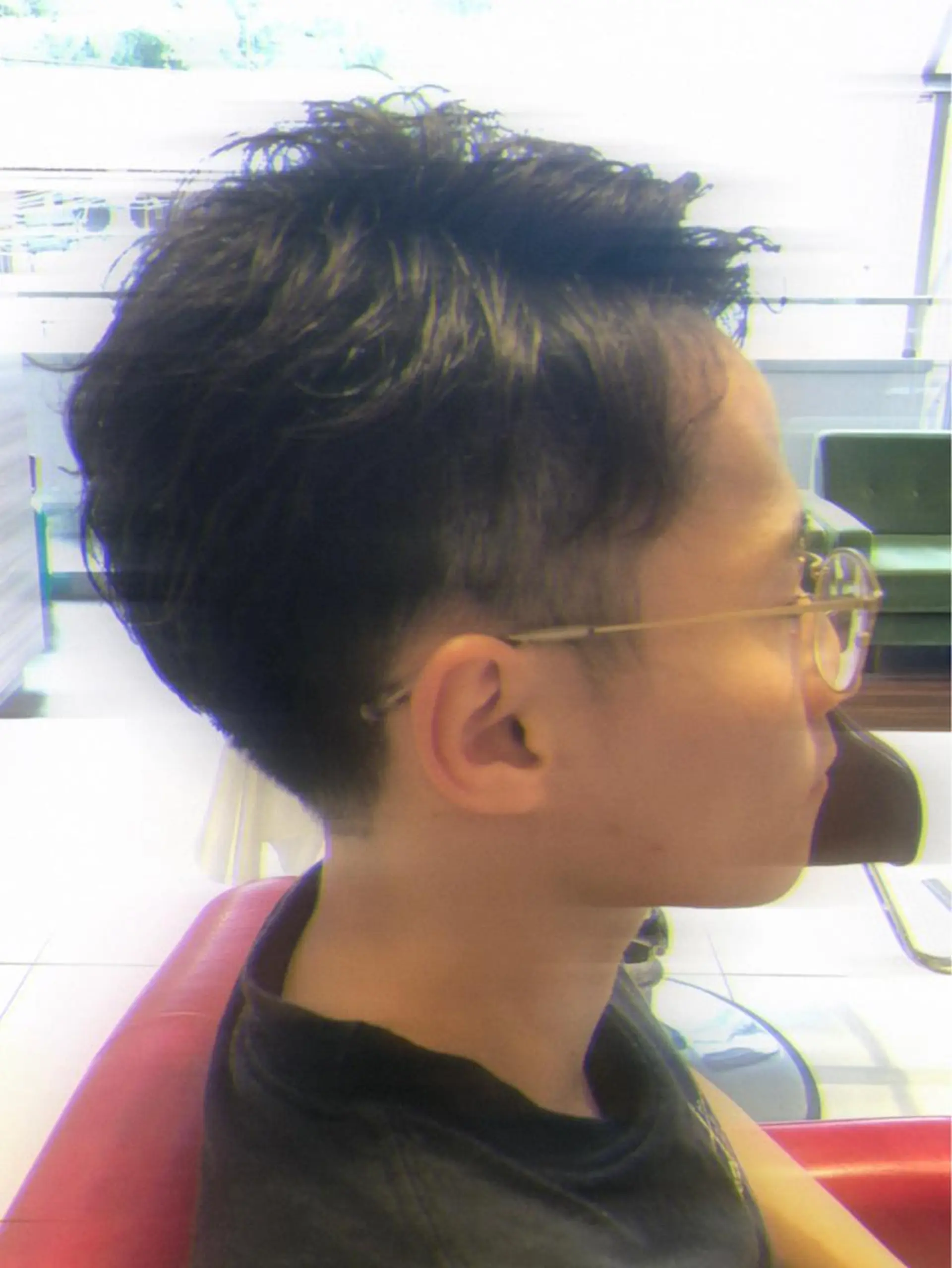 ショート パーマ メンズ ｋｉｋｉ．所属・早田 遥 🍊.のヘアスタイル