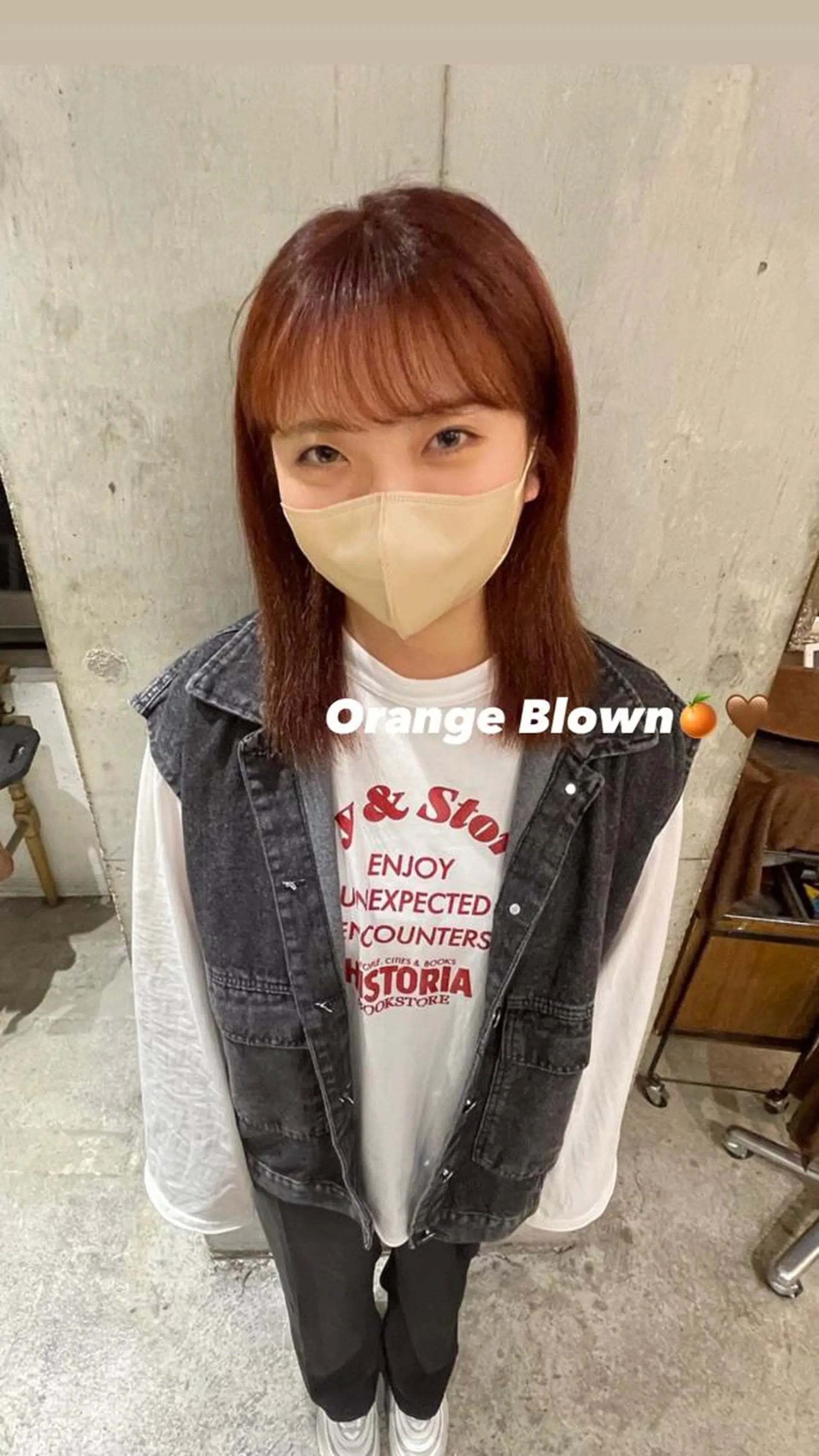 ミディアム カラー loely 💞miyuのヘアスタイル