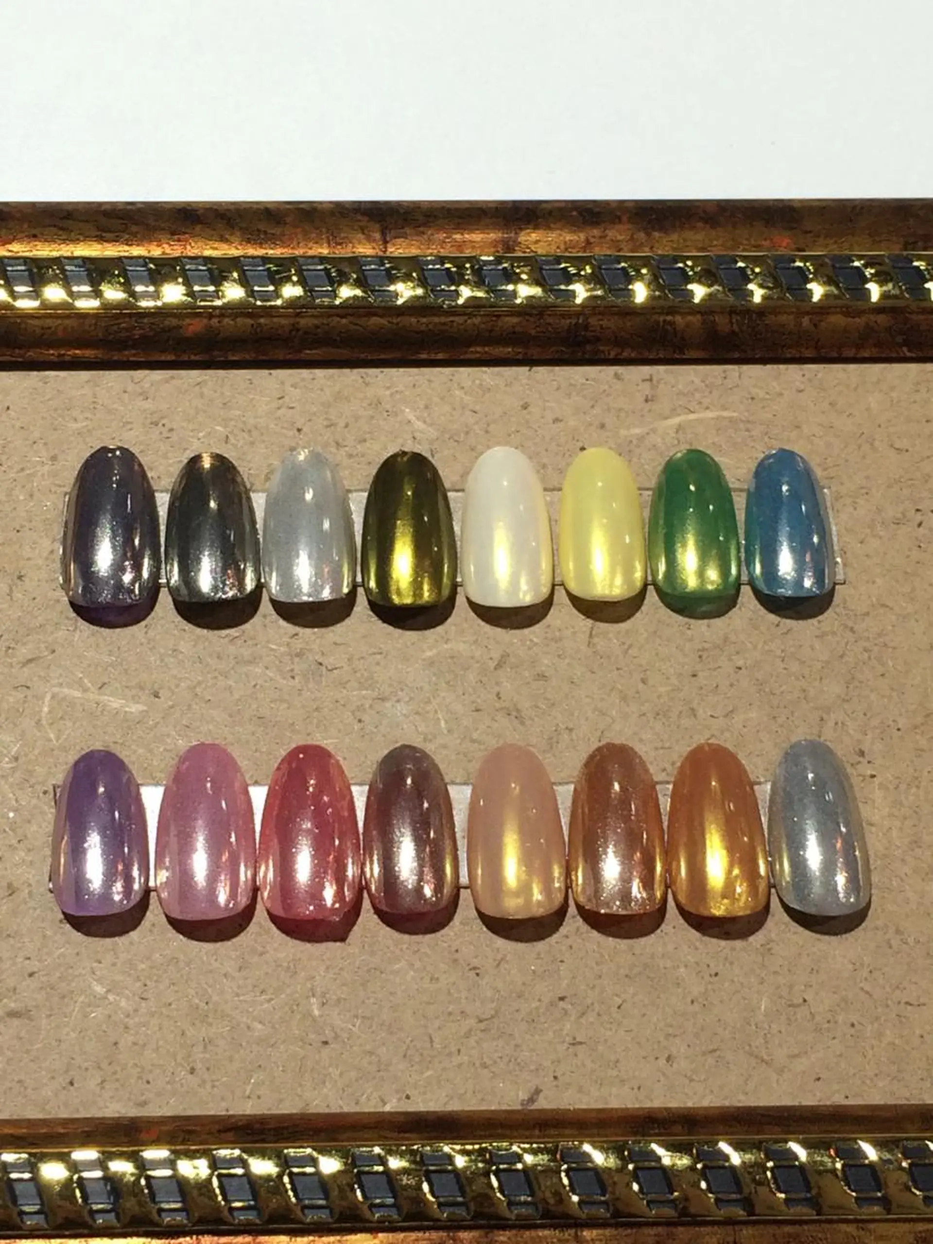 ネイル ミラーネイル ハンドネイル AinaShareSalon所属・Yui*Aina ShareSalonのネイルデザイン