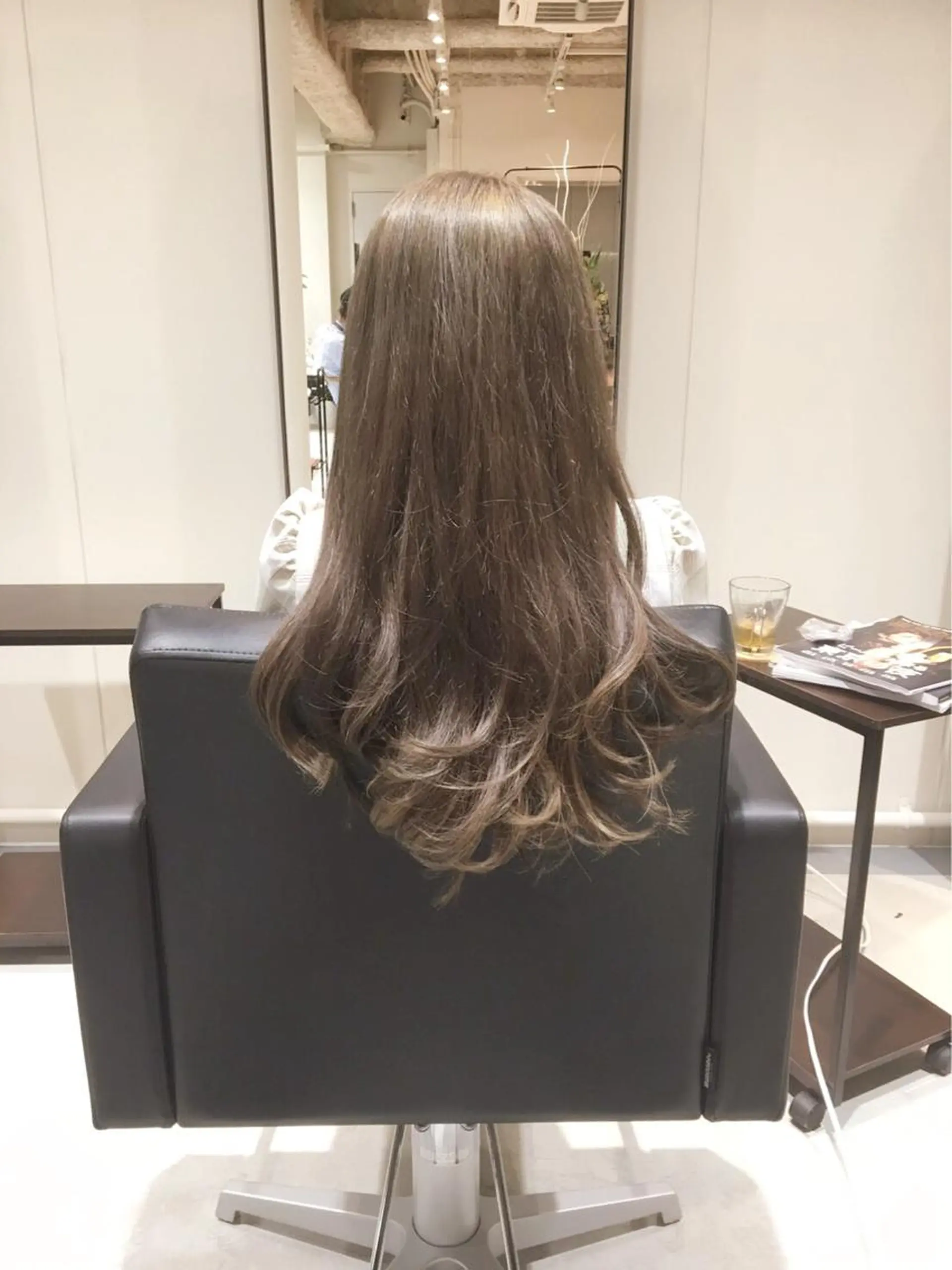 ロング カラー 前髪/ハイライト得意 安西駿一　【銀座】のヘアスタイル