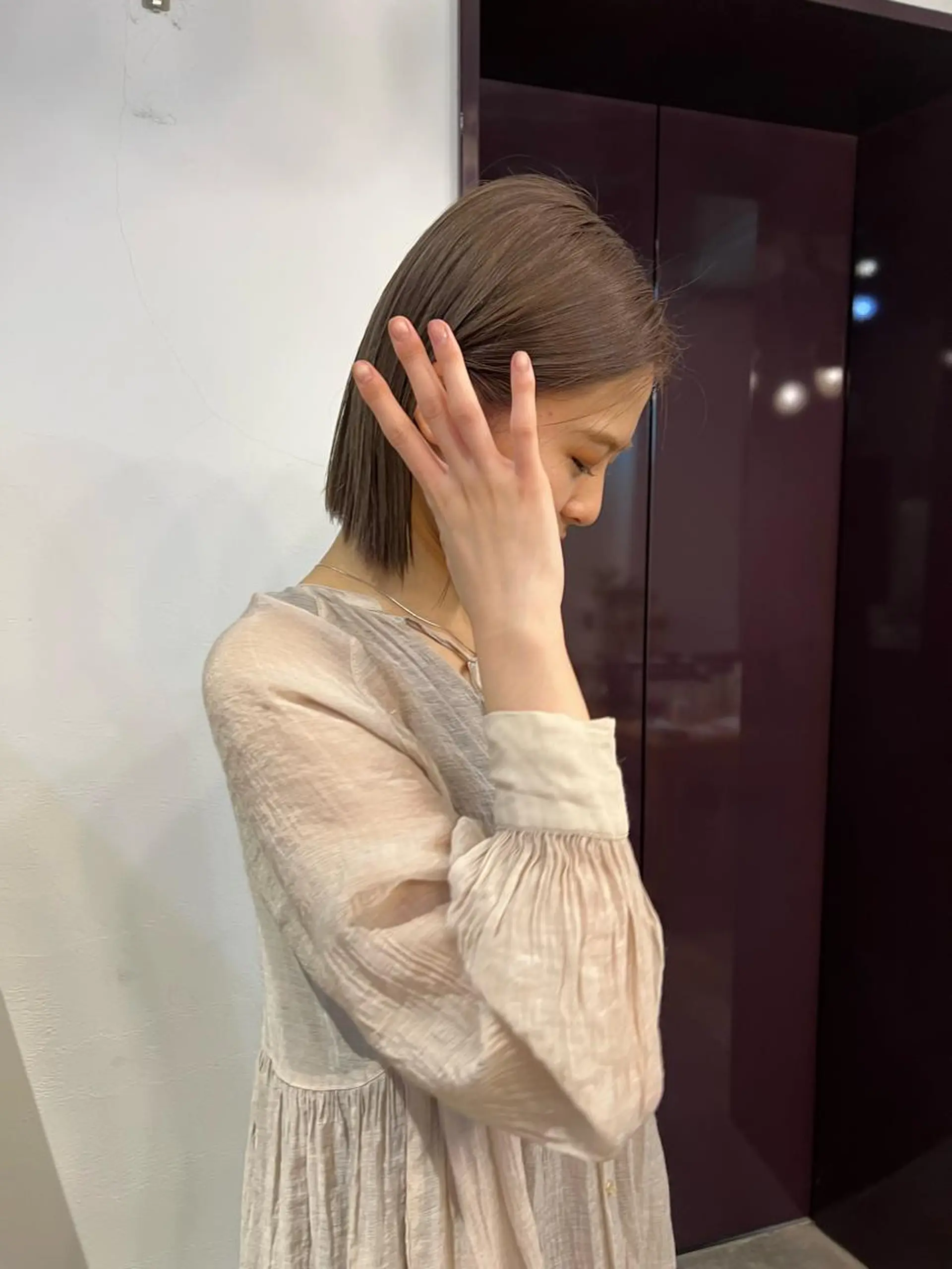 ミディアム vixus mamiのヘアスタイル