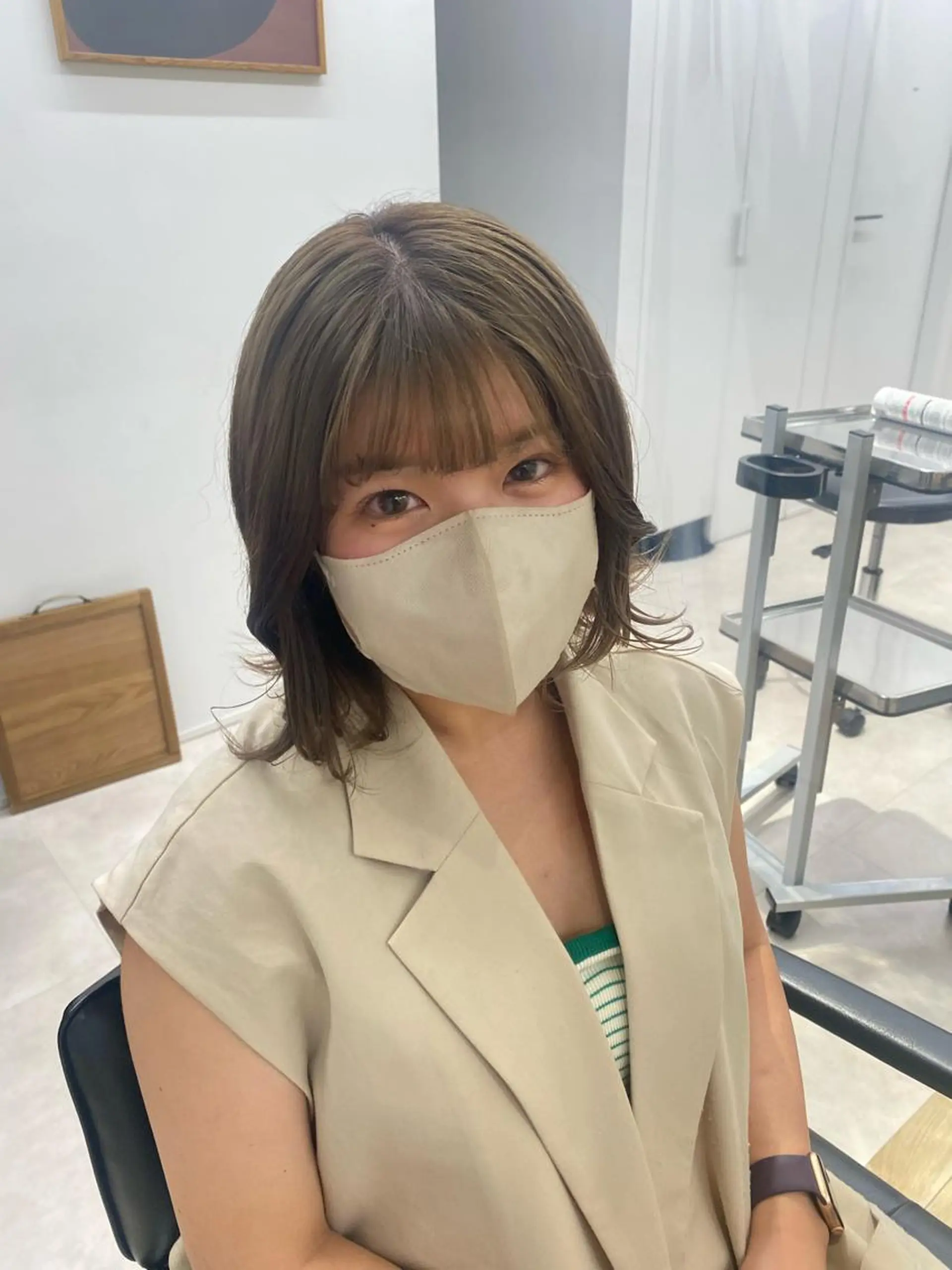 ミディアム noa/ 渋谷のヘアスタイル