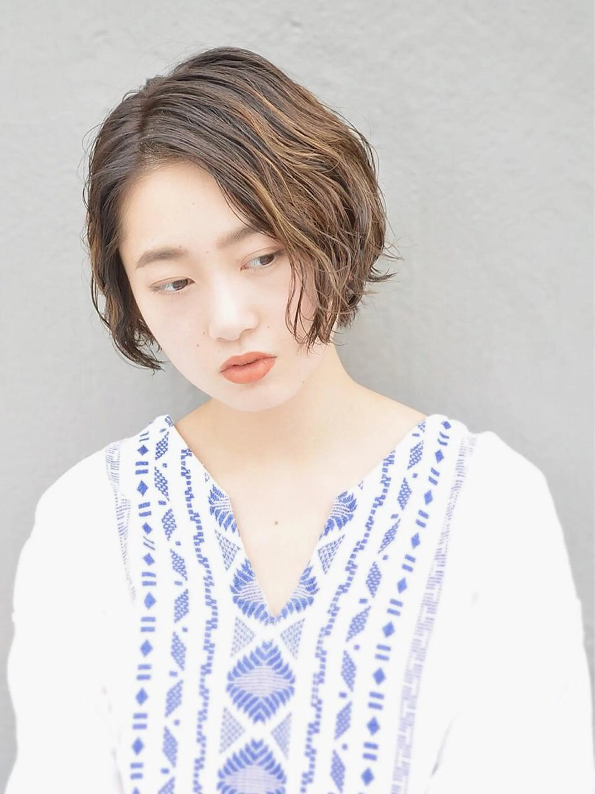 ショート カラー パーマ 小顔ショート✁ ⁂Yukari⁂のヘアスタイル