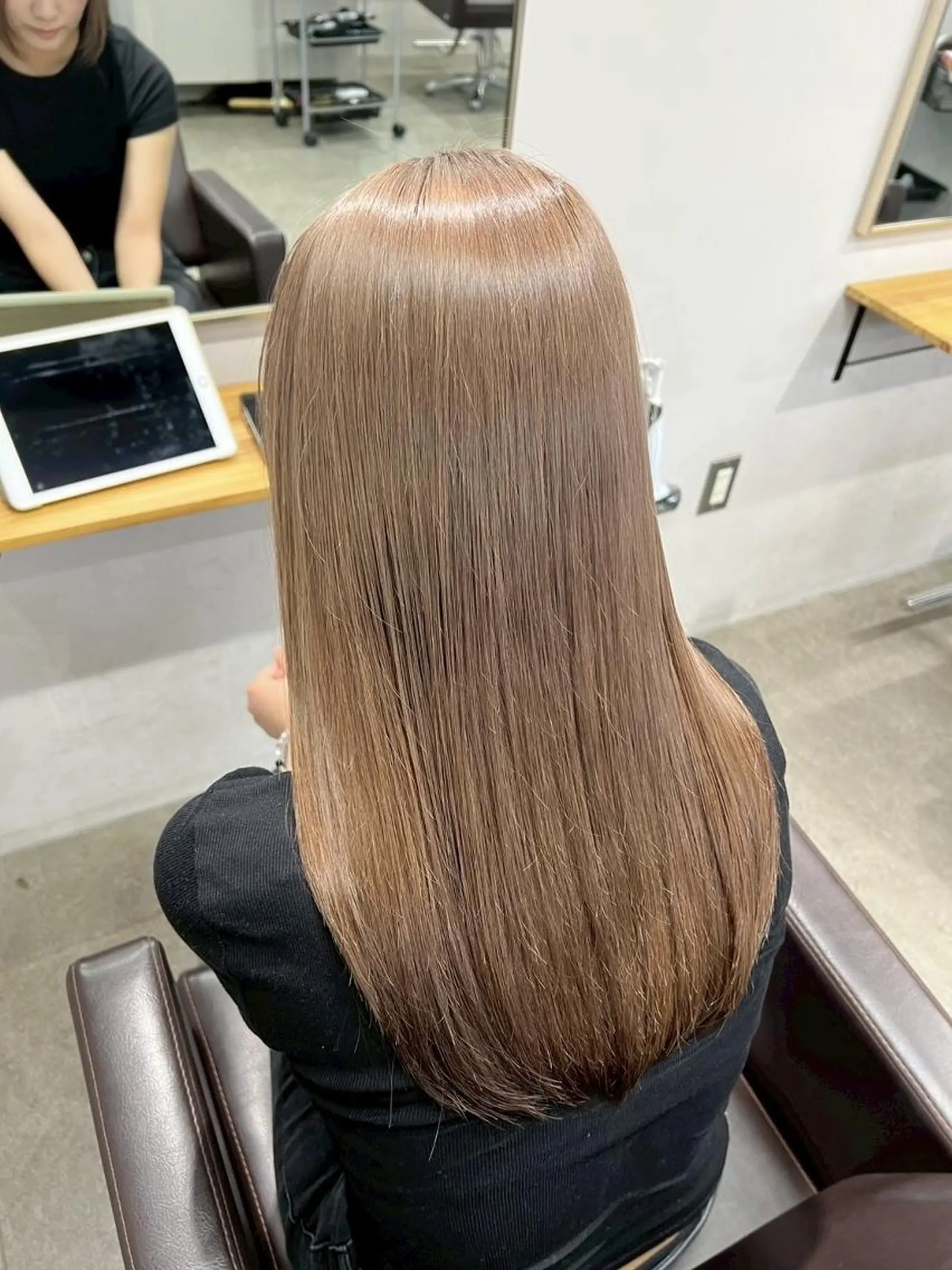 セミロング カラー カット ヘアカラー トリートメント ✨【公式】 juhl.横浜✨のヘアスタイル