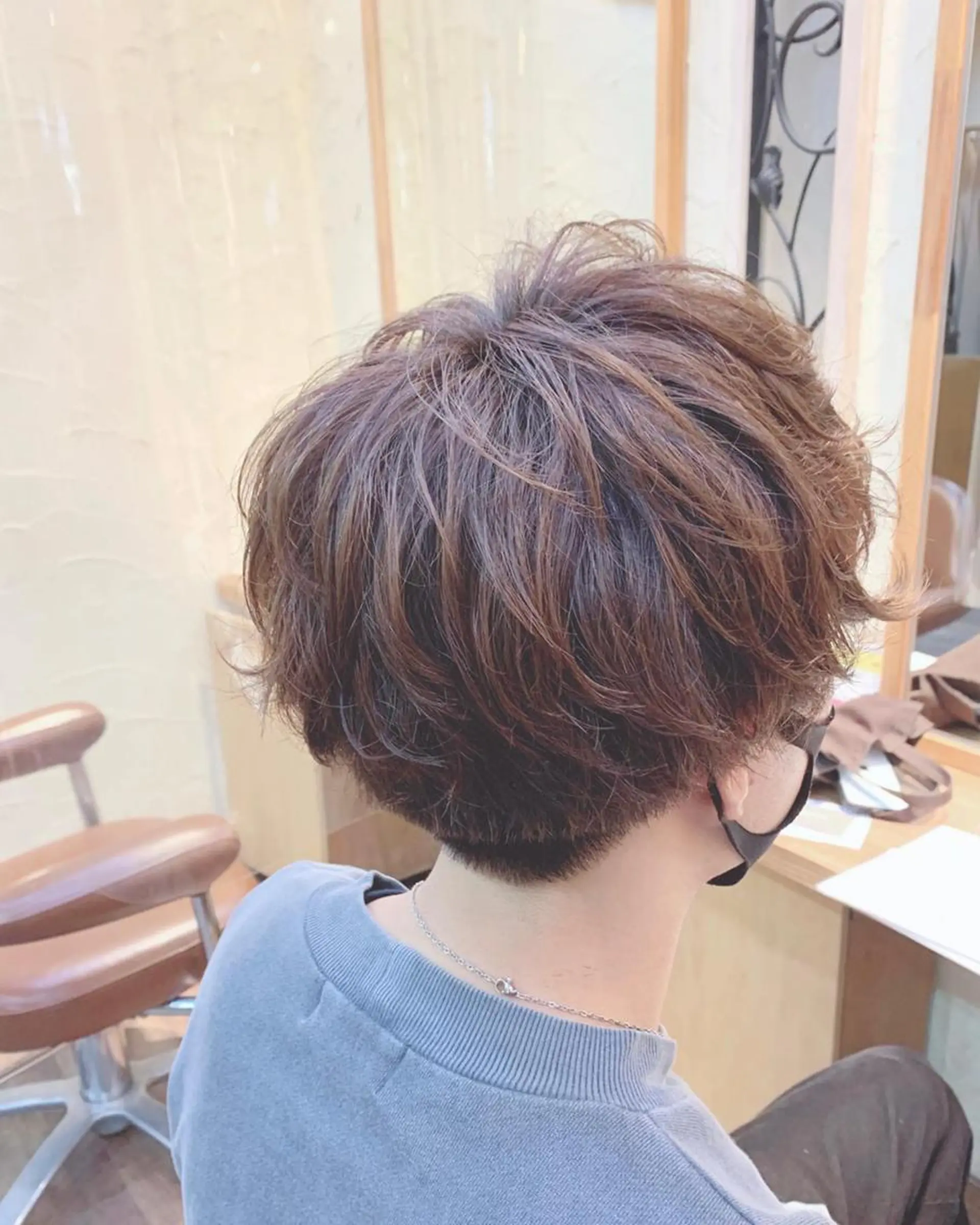 ショート カラー メンズ メンズパーマ 学生（メンズ向け） メンズショート ツーブロック 外国人風カラー 🌿ヤマグチ ユウキ🌿のヘアスタイル