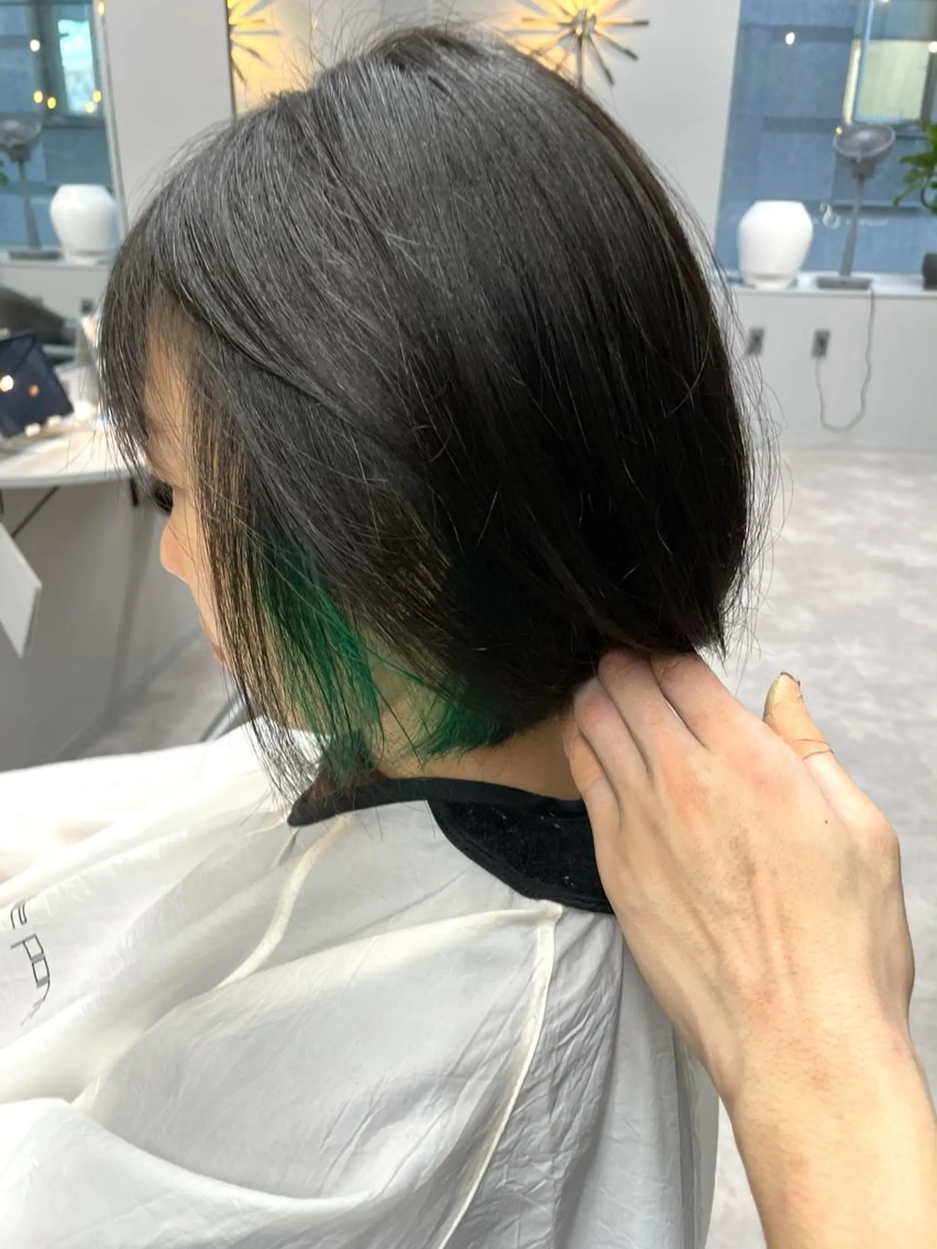 ショート カラー ブリーチ ダブルカラー ハイライトカラー イルミナカラー インナーカラー カット ヘアカラー トリートメント ACRO梅田【アクロ】所属・縮毛矯正とカラーの人 倉友哉のヘアスタイル