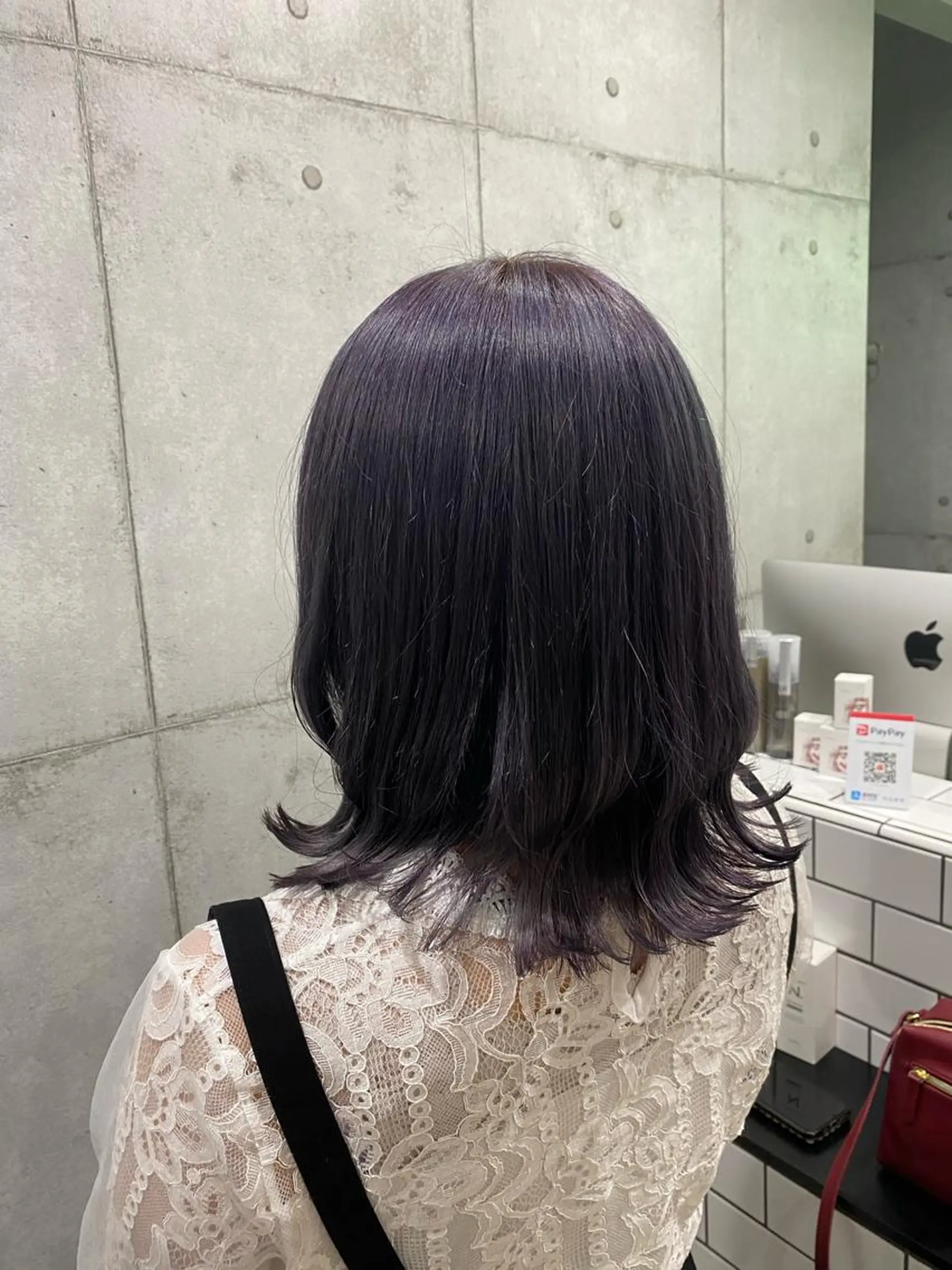 ショート カラー ヘアカラー トリートメント ヘアセット newi赤羽 HINATAのヘアスタイル