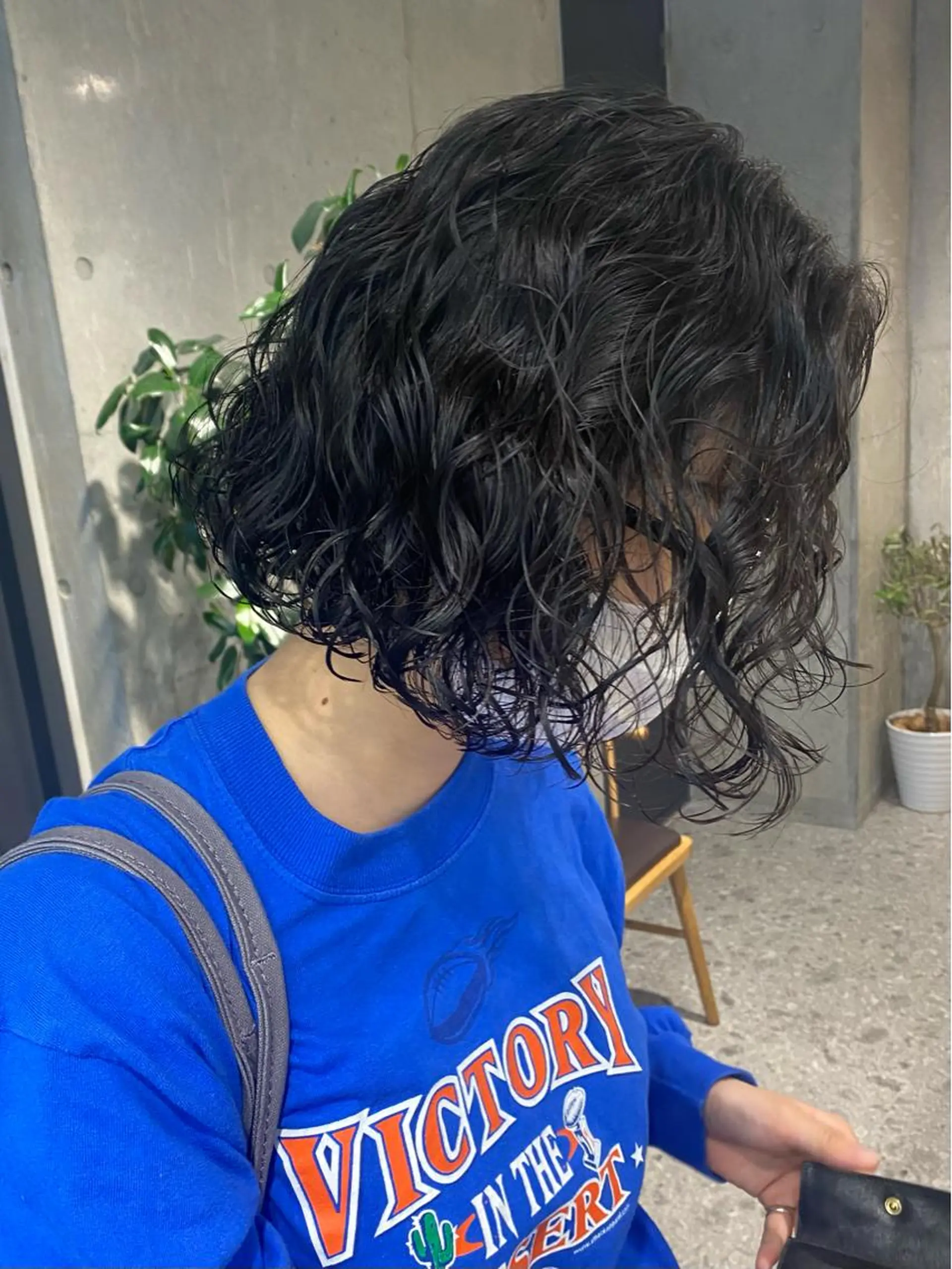 ショート パーマ ボブ Yahiko ハイトーンのヘアスタイル