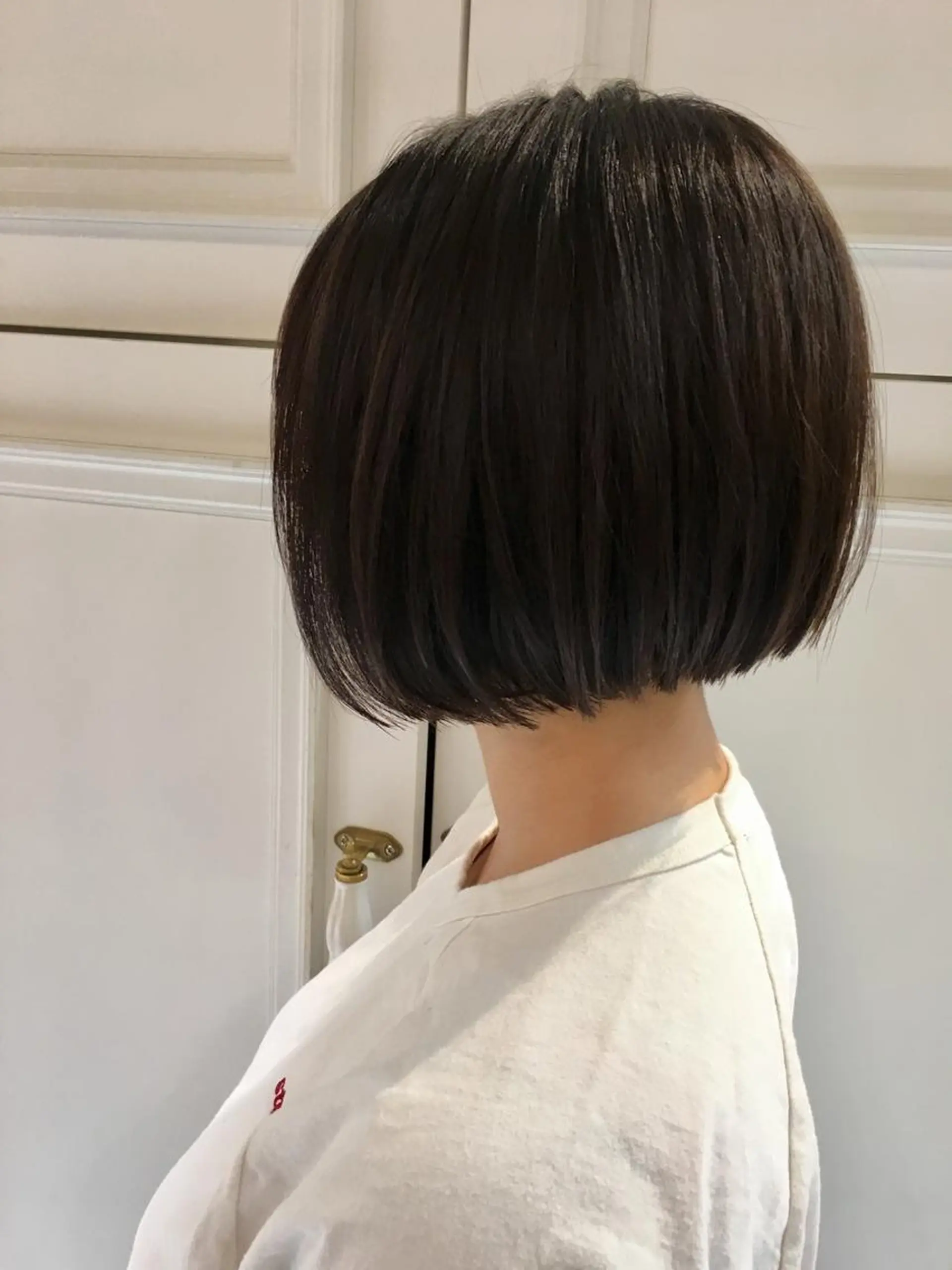 ショート カラー 前下がりボブ ボブ fukuyasu rikaのネイルデザイン