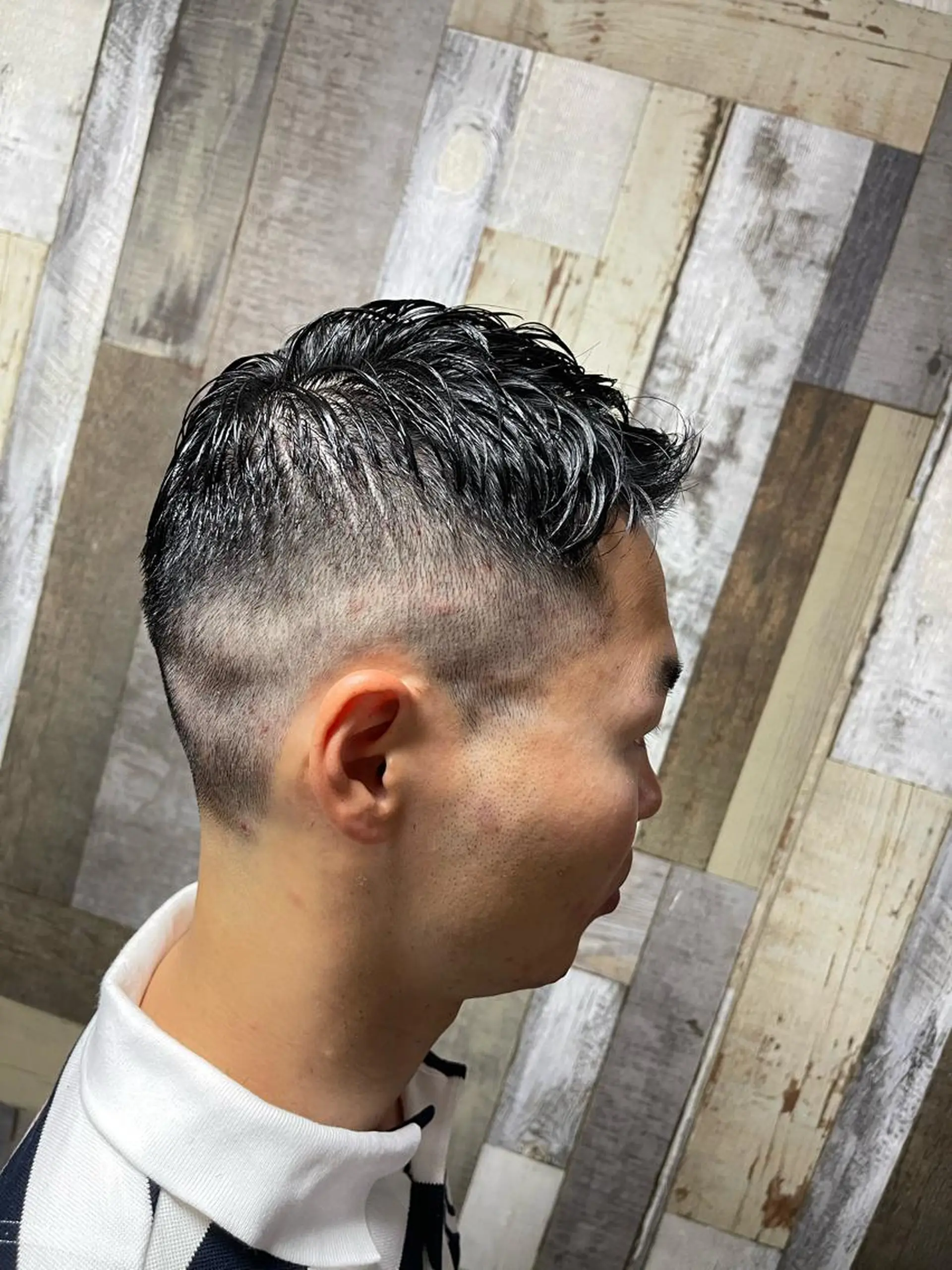 ショート メンズ フェードカット カット spaski所属・メンズ特化型/永井 友貴のヘアスタイル