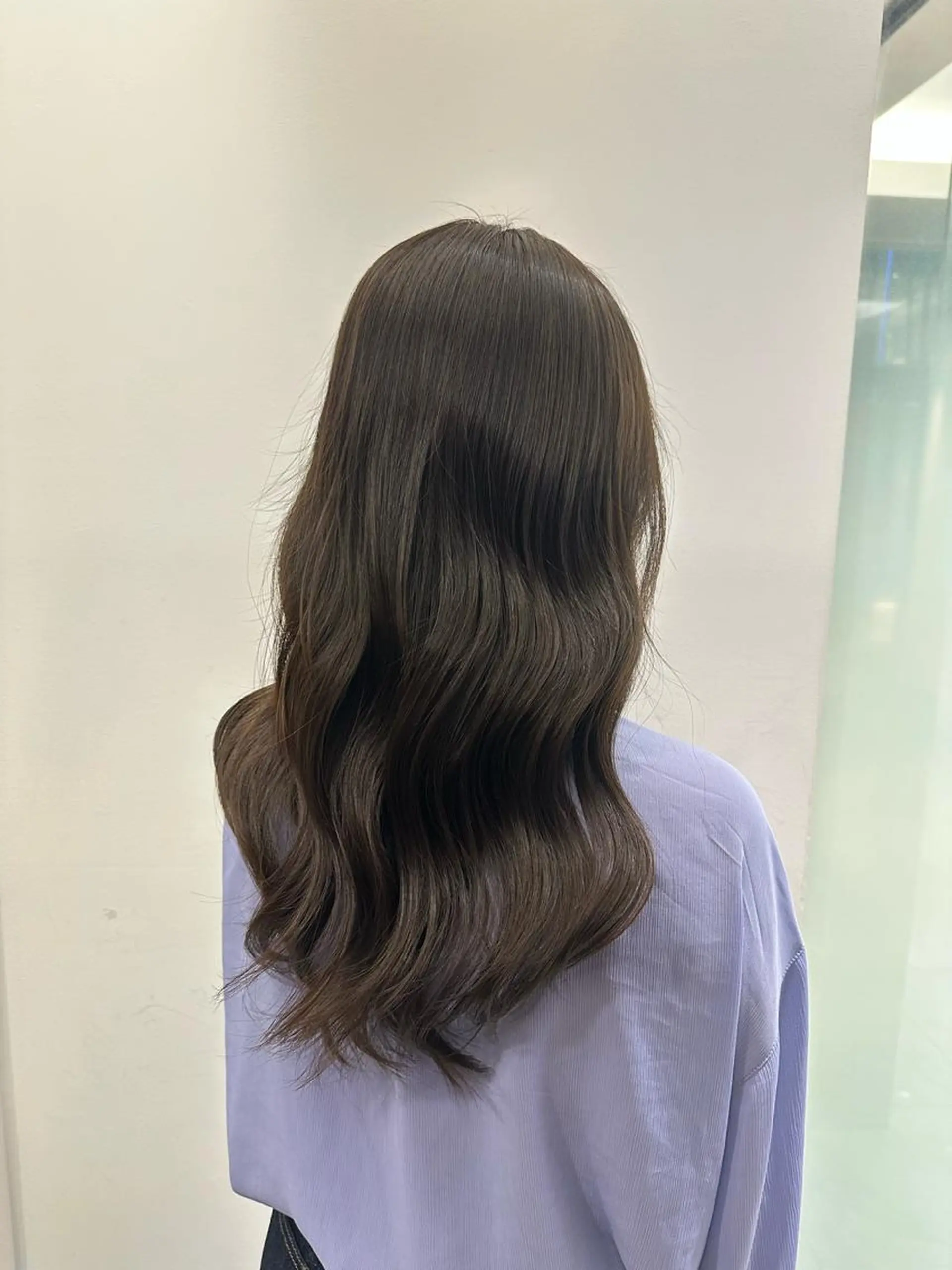 セミロング カラー ヘアアレンジ ボブ・ショートパーマ ✂︎🌻ゆりな🌻のヘアスタイル