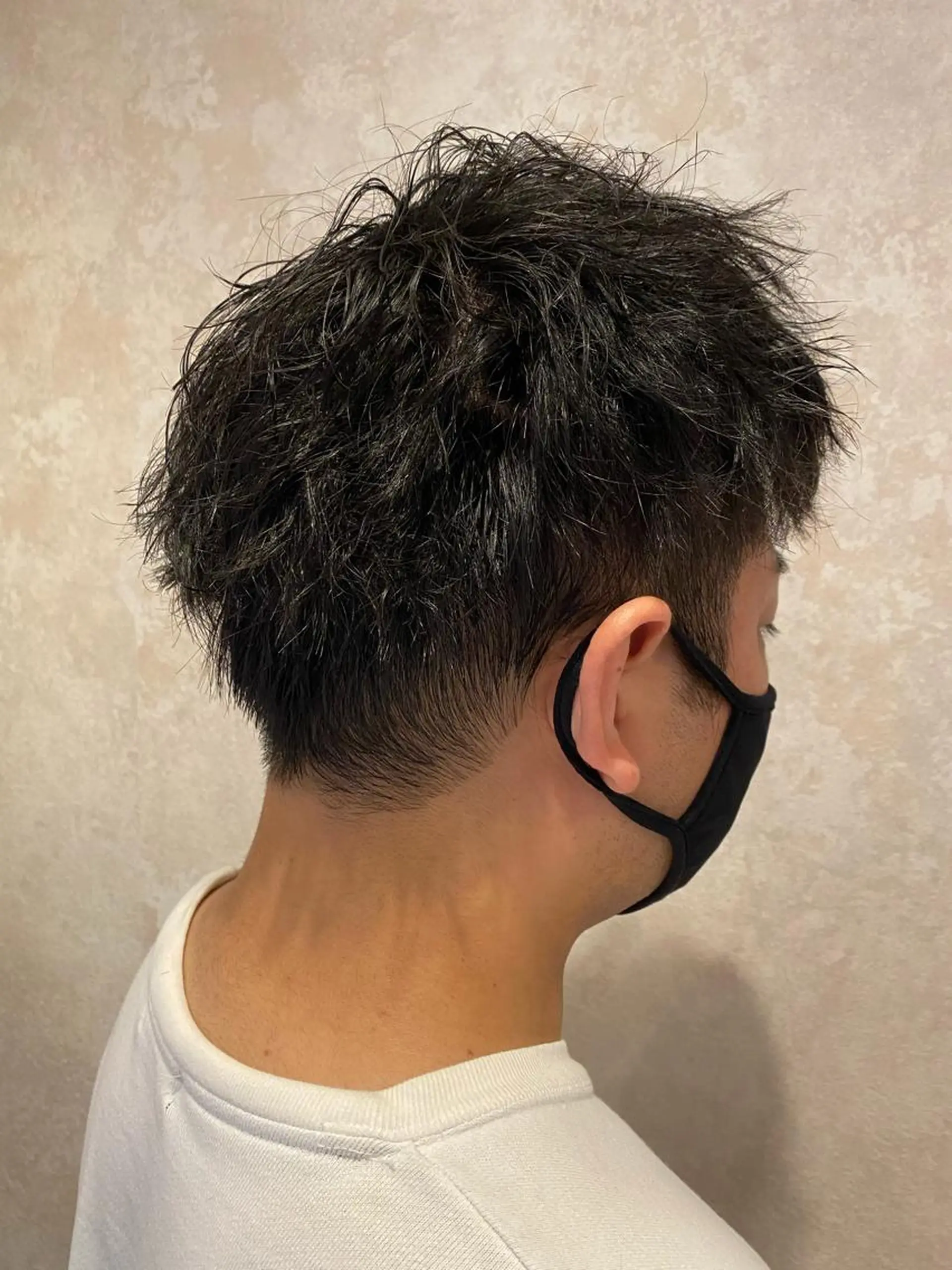 ショート パーマ メンズ CIEL天六店 三上春のヘアスタイル