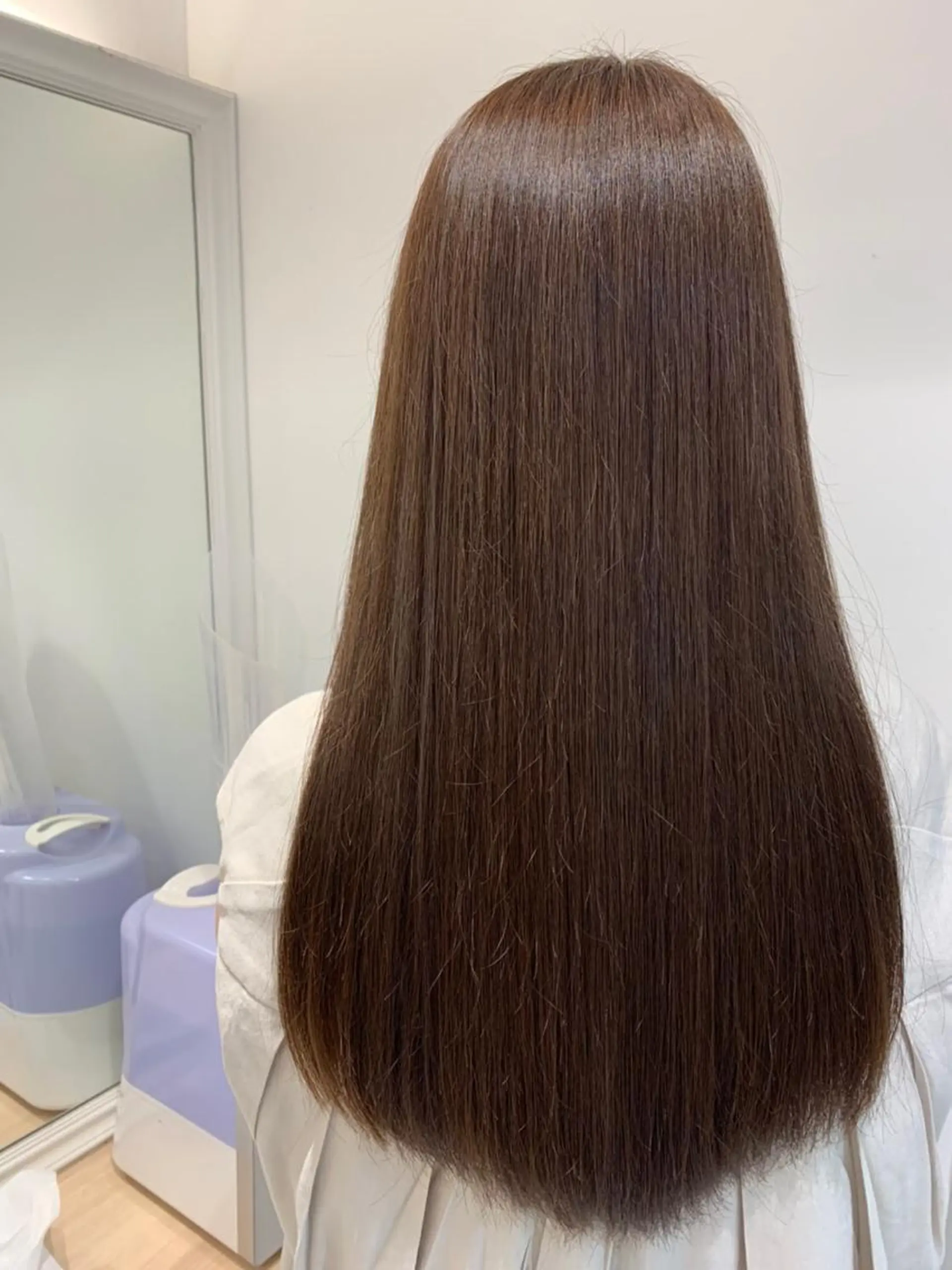 ロング パーマ 縮毛矯正、髪質改善／ 松田 龍之介のヘアスタイル