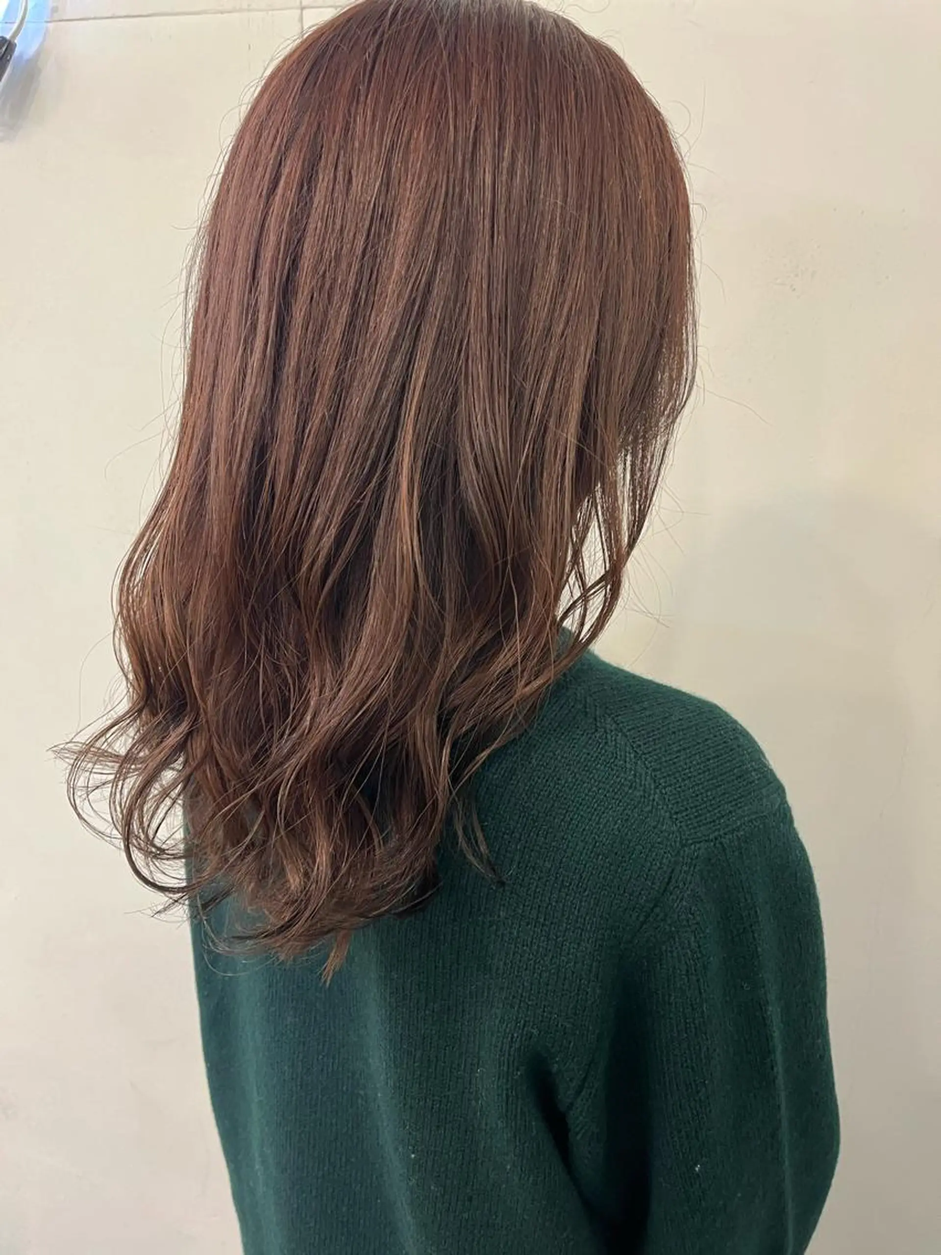 ミディアム カラー ブラウンカラー ピンクカラー ピンクブラウン カット ヘアカラー トリートメント mizuho🐈⬛ 艶髪¦ダークトーンのヘアスタイル