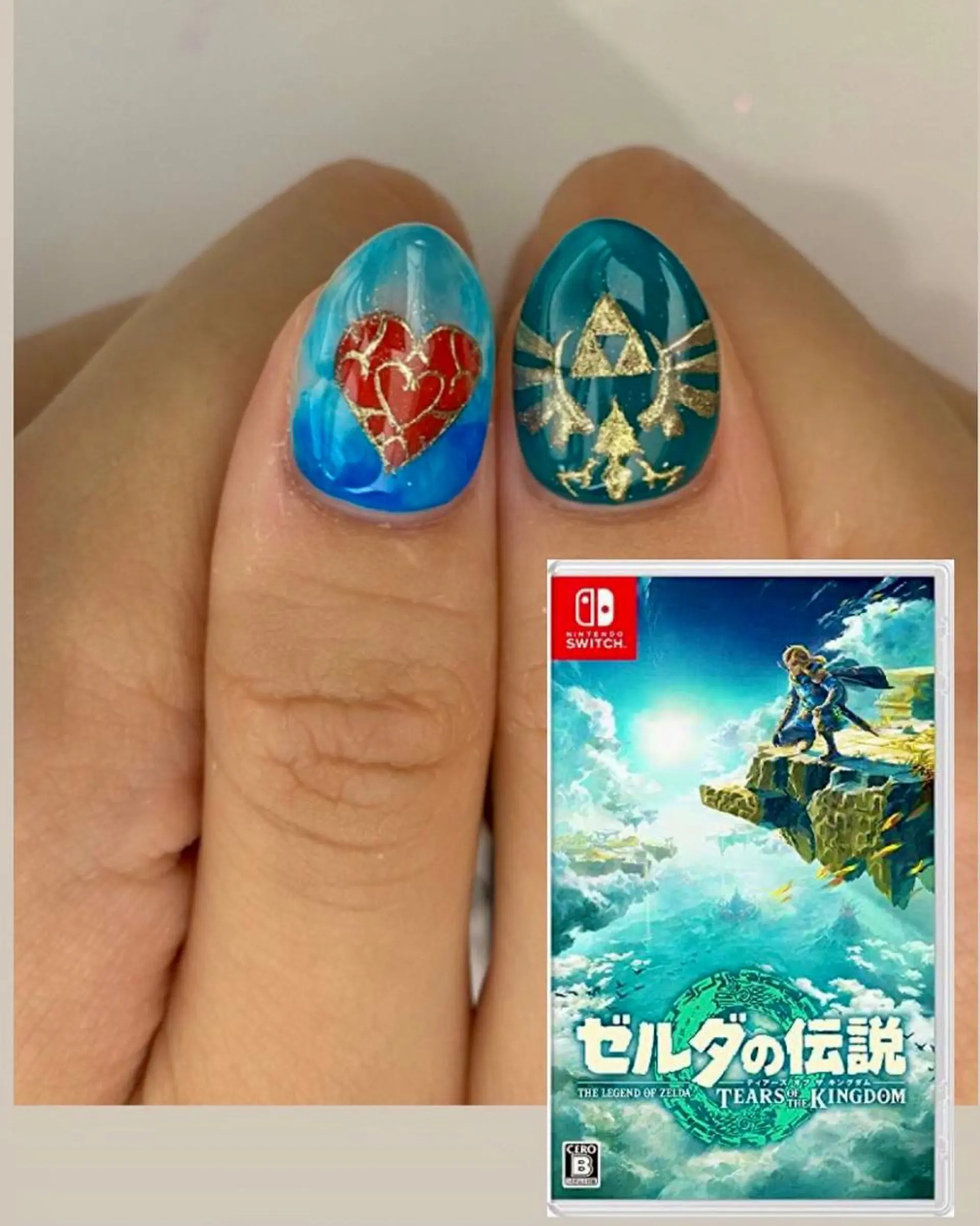 ネイル 安藤 彩乃のネイルデザイン