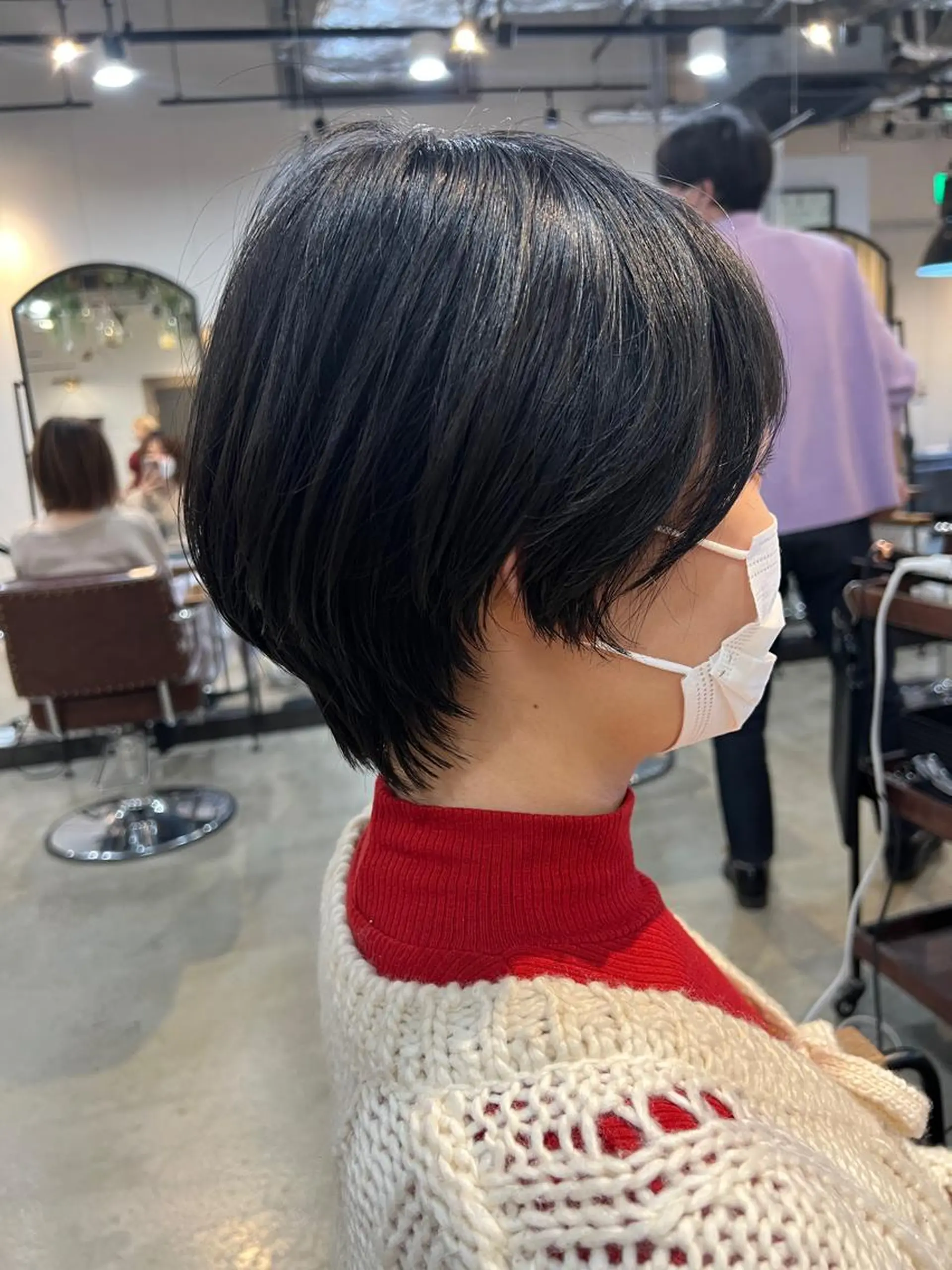 ショート くびれヘア ショートヘア beleefric 🩵黒木芽衣のヘアスタイル