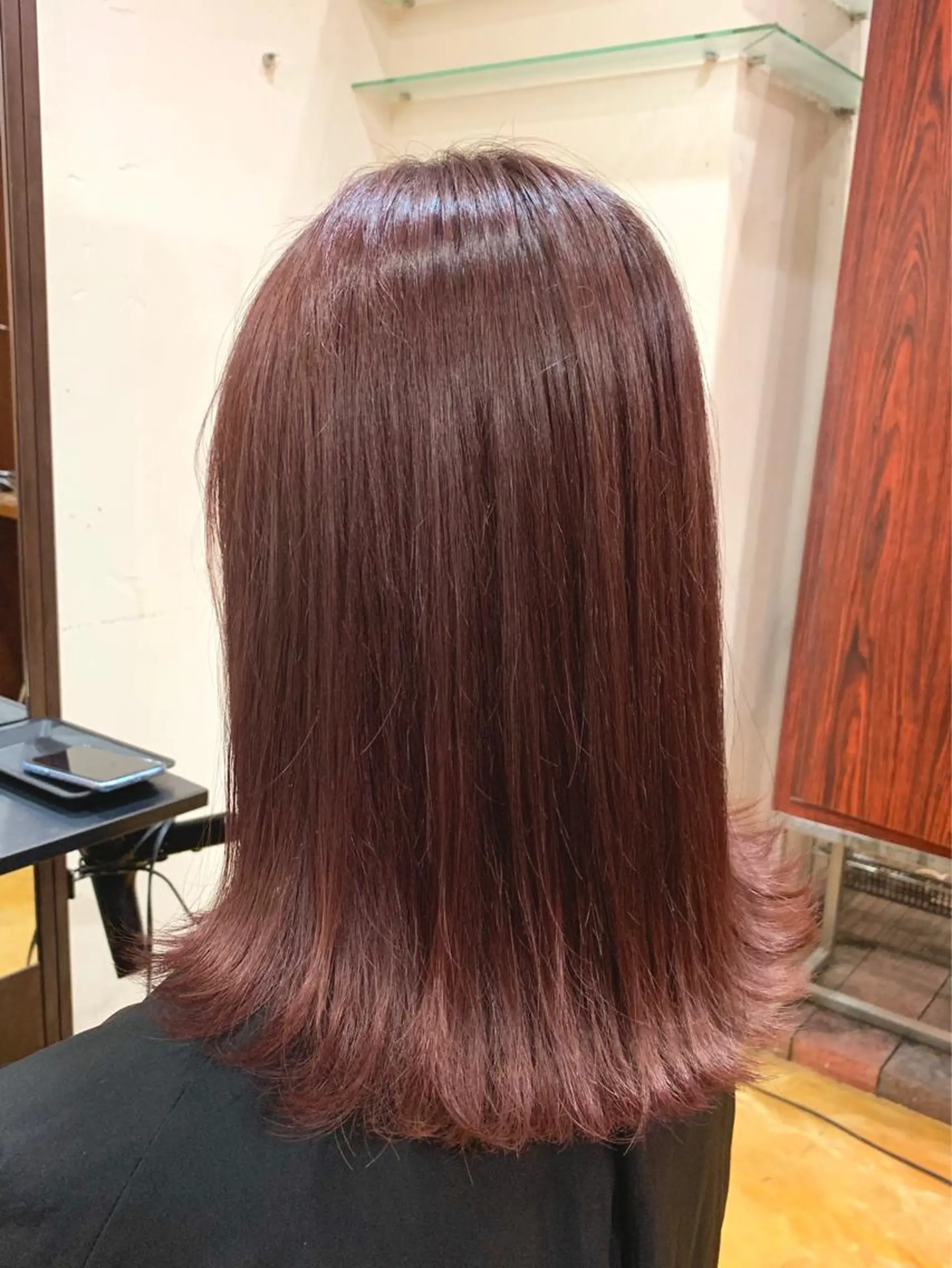 ミディアム カラー 韓国レイヤーカット★ 小林大樹のヘアスタイル