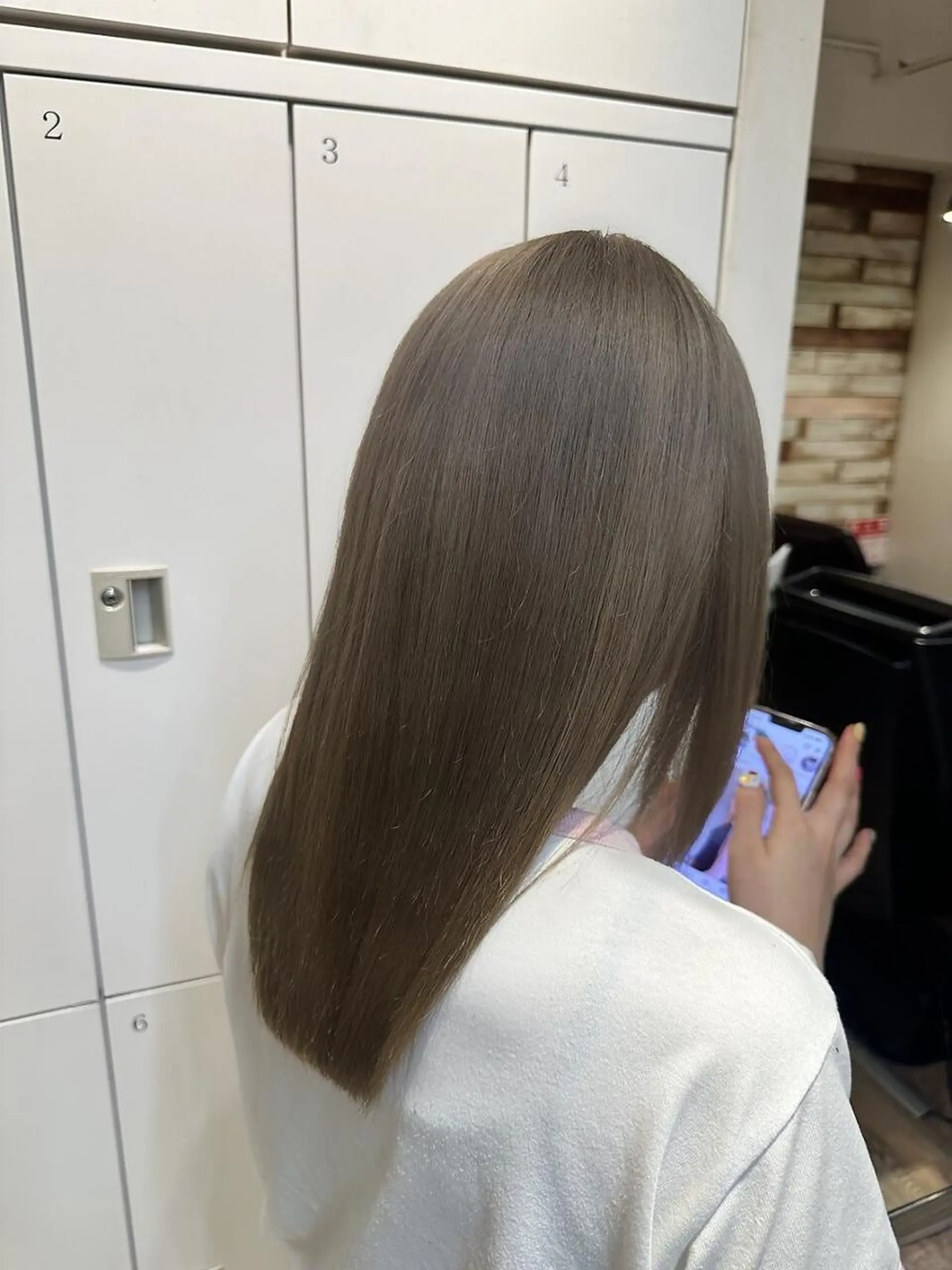 セミロング カラー 髪質改善/レイヤー 🎀Ayaneのヘアスタイル