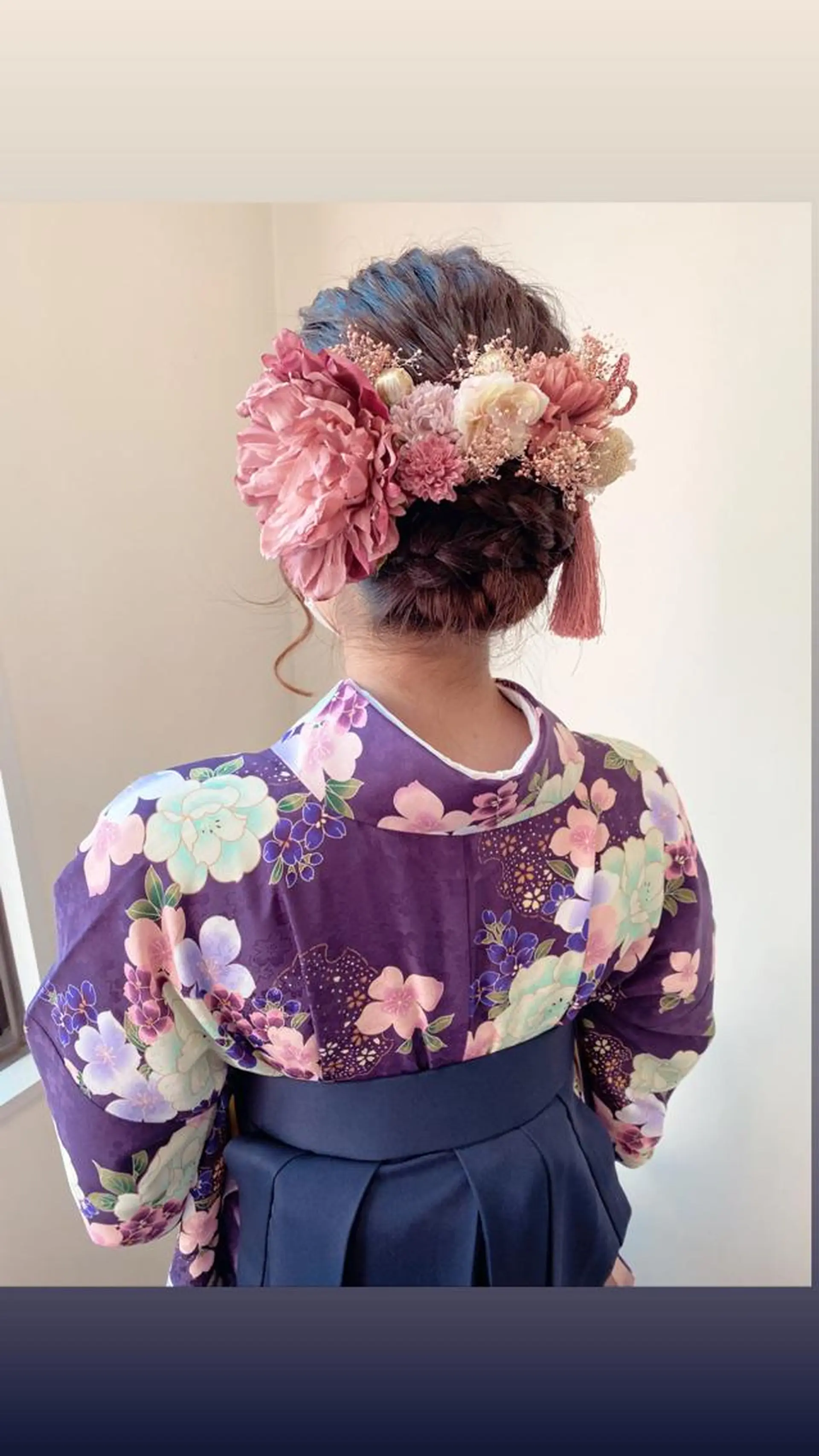 セミロング 卒業式のヘアスタイル すみす🎀ヘアメ/ 艶カラー/エクステのヘアスタイル