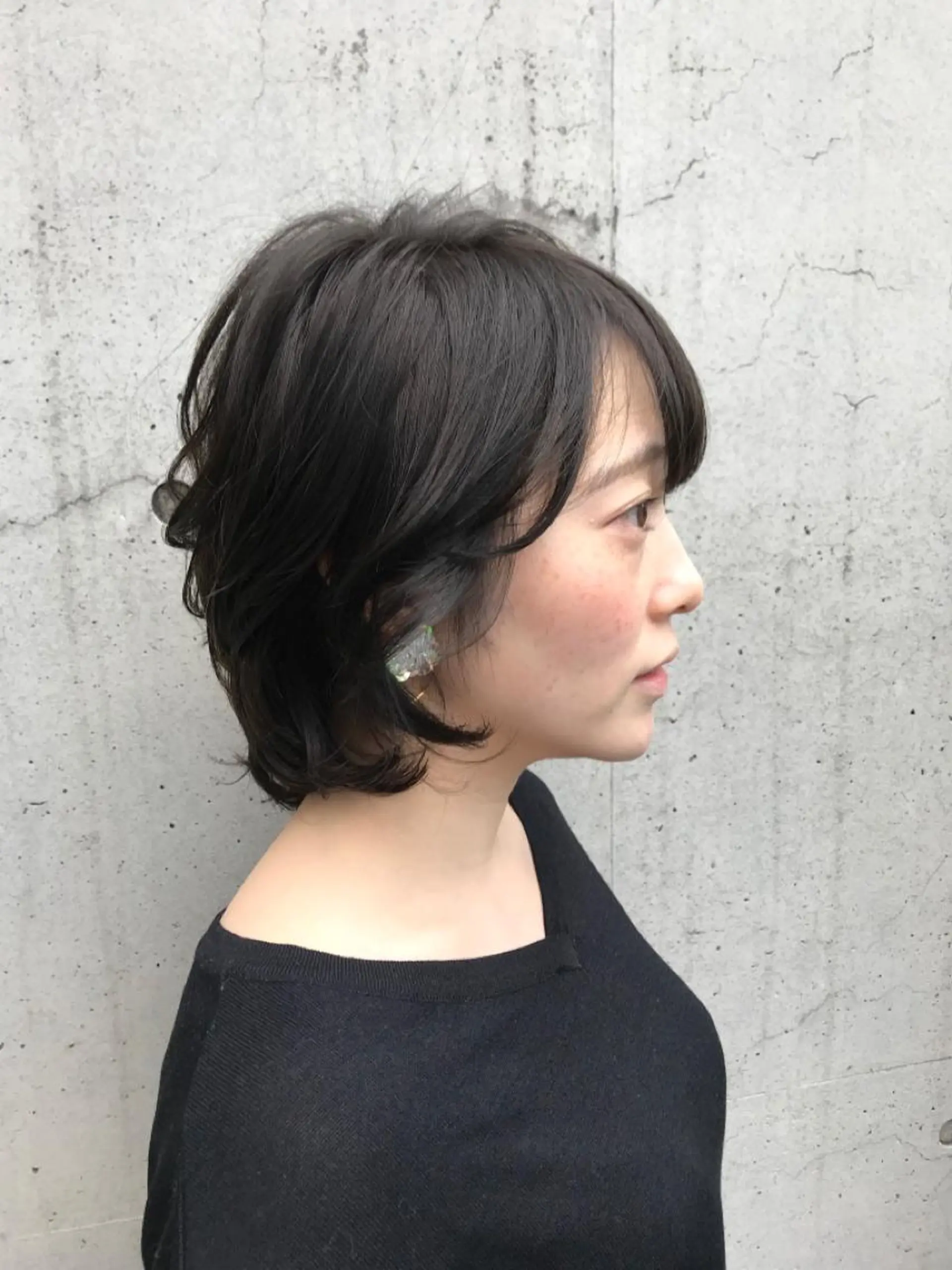 ミディアム メンズ特化 刈り上げない/金井のヘアスタイル