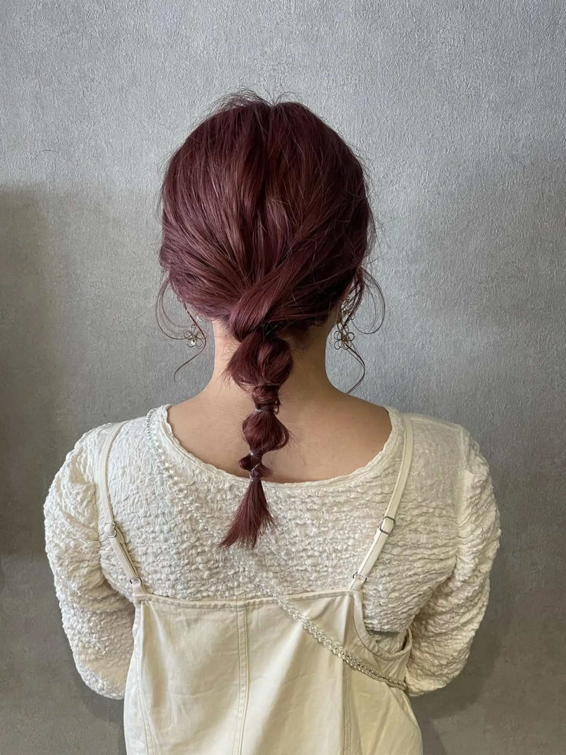 カラー ヘアアレンジ ブリーチ Maisie所属・ヘアアレンジ/ 暖色🩵hazukiのヘアスタイル